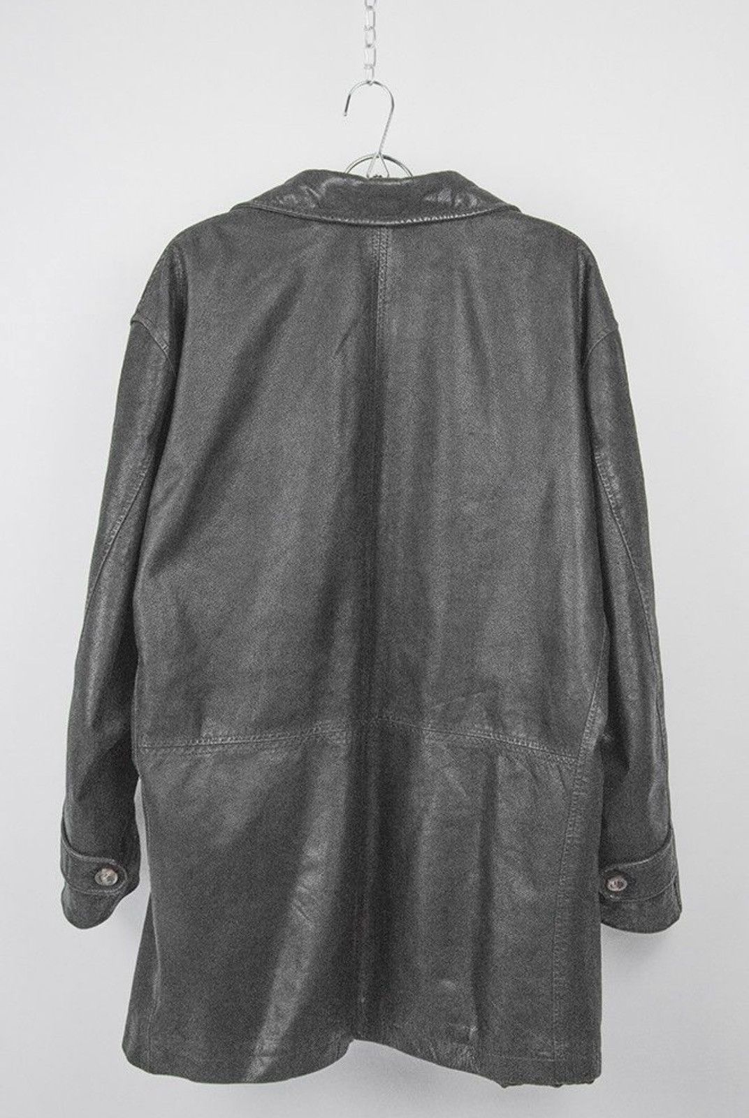 Yves Saint Laurent Vintage 90s YSL Leather jacket Size US L / EU 52-54 / 3 - 2 Thumbnail