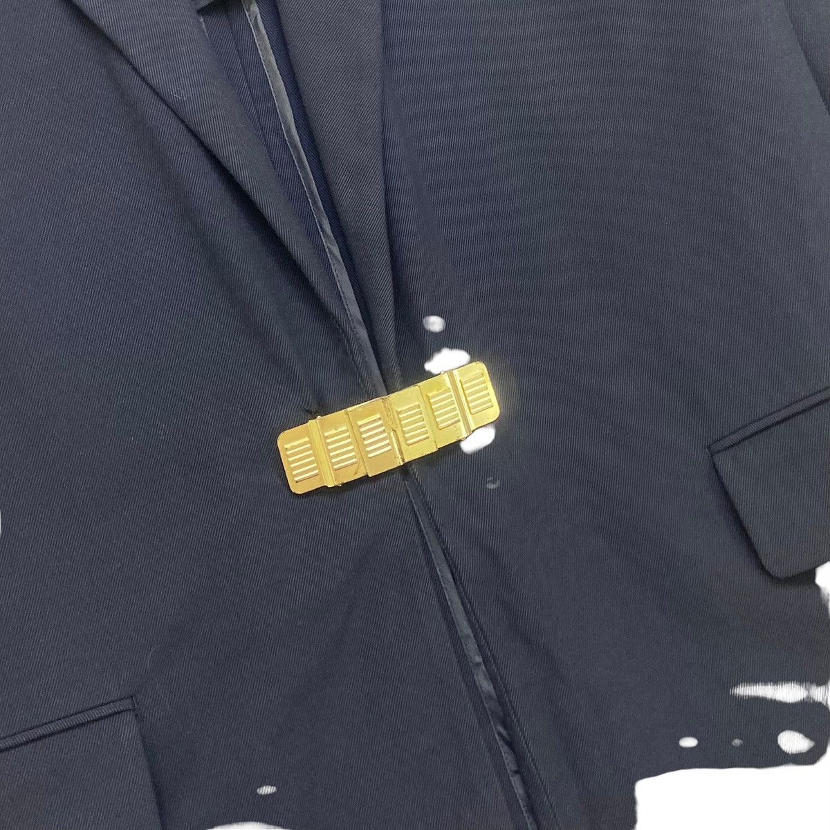 Designer × Jean Paul Gaultier Jean Paul Gaultier Homme Buckle Poliuretana Long Coat Size US M / EU 48-50 / 2 - 8 Thumbnail