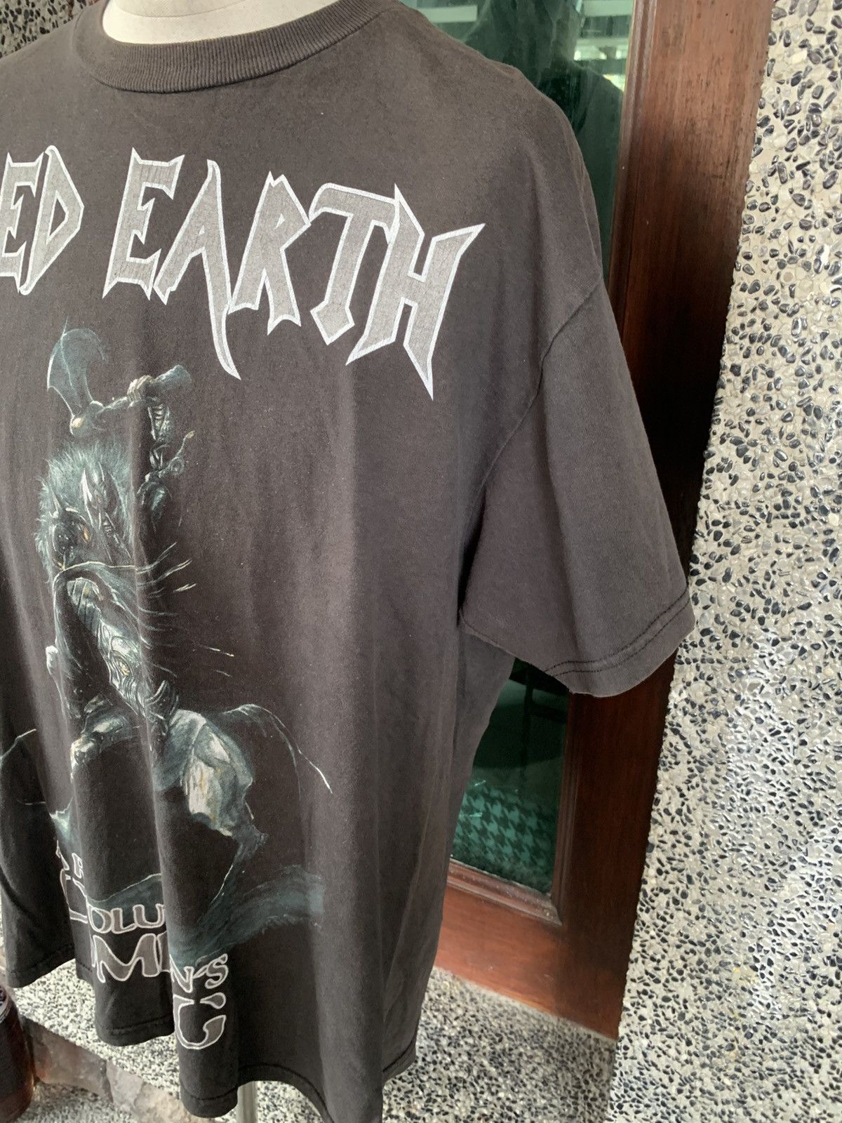 Band Tees × Vintage Vintage Iced Earth Heavy Metal Band T shirt Size US L / EU 52-54 / 3 - 3 Thumbnail
