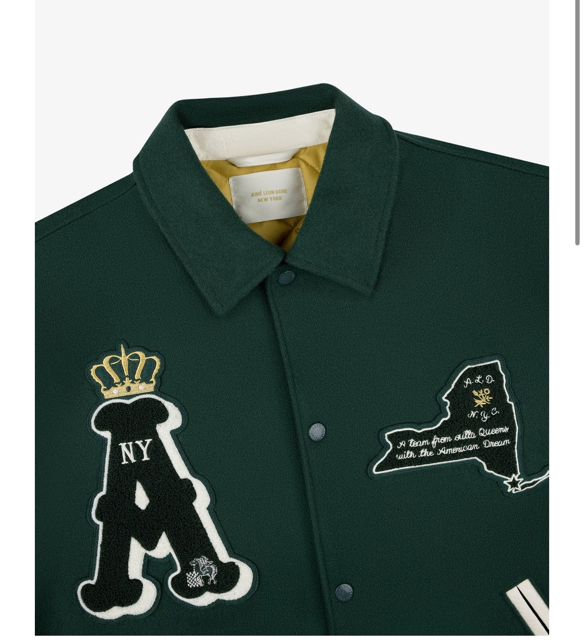 Aime Leon Dore Triboro Chess Club Varsity Jacket Size US XL / EU 56 / 4 - 4 Thumbnail