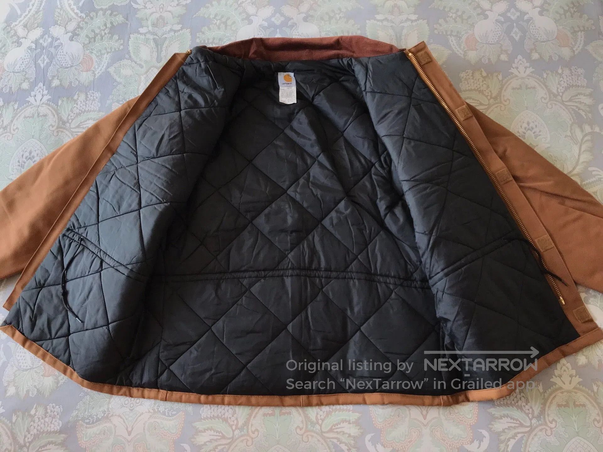 Carhartt Carhartt C03 Brown Canvas Jacket. Size US S / EU 44-46 / 1 - 3 Thumbnail