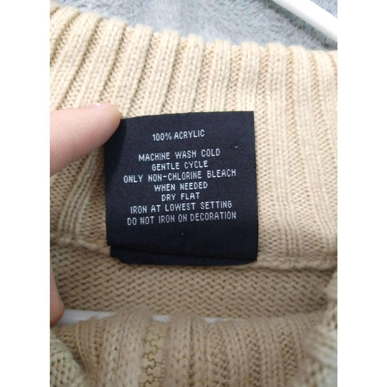 Southpole VINTAGE Southpole Sweater Mens 2XL Beige Striped Pullover 1/4 Zip Hip Hop Y2K Classic 90s Shirt Mens Size US XXL / EU 58 / 5 - 6 Thumbnail
