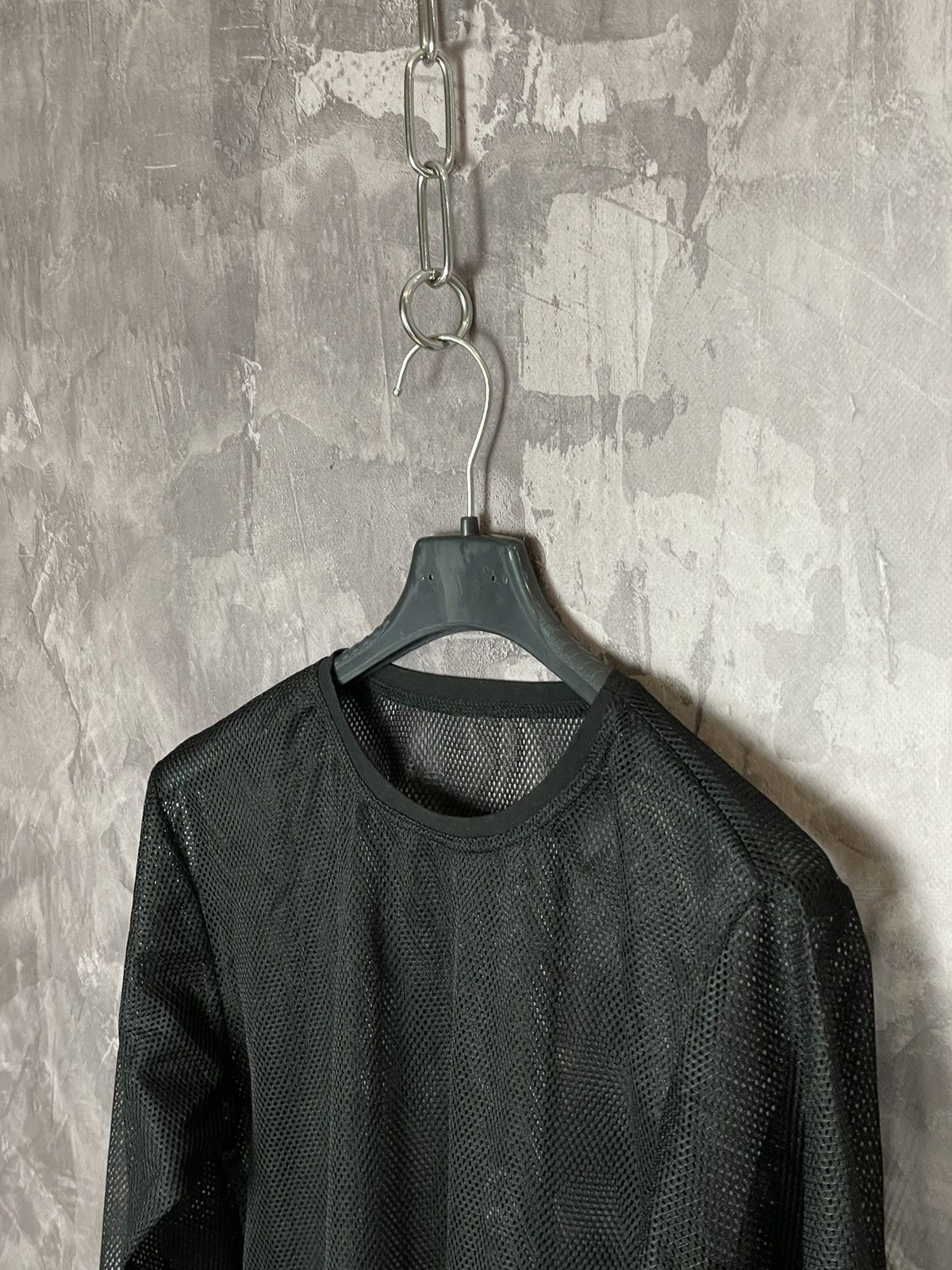 Hysteric Glamour × If Six Was Nine × Le Grande Bleu (L.G.B.) vintage y2k Fang Tribal Goth Mesh Sheer Long-Sleeve womens m Size M / US 6-8 / IT 42-44 - 6 Thumbnail
