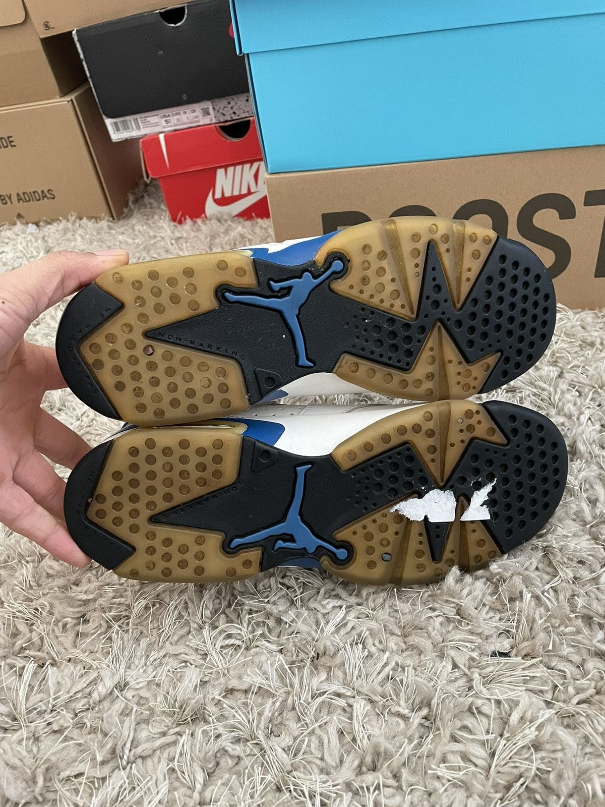 Jordan Brand Jordan 6 Sport Blue Size US 6 / EU 39 - 8 Thumbnail
