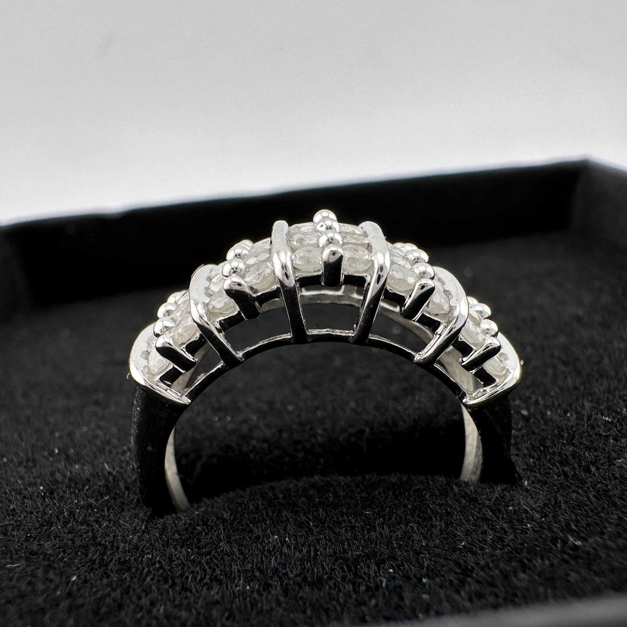 Other Elegant Channel Set 1 carat Natural Diamond Anniversary Ring Size ONE SIZE - 14 Thumbnail
