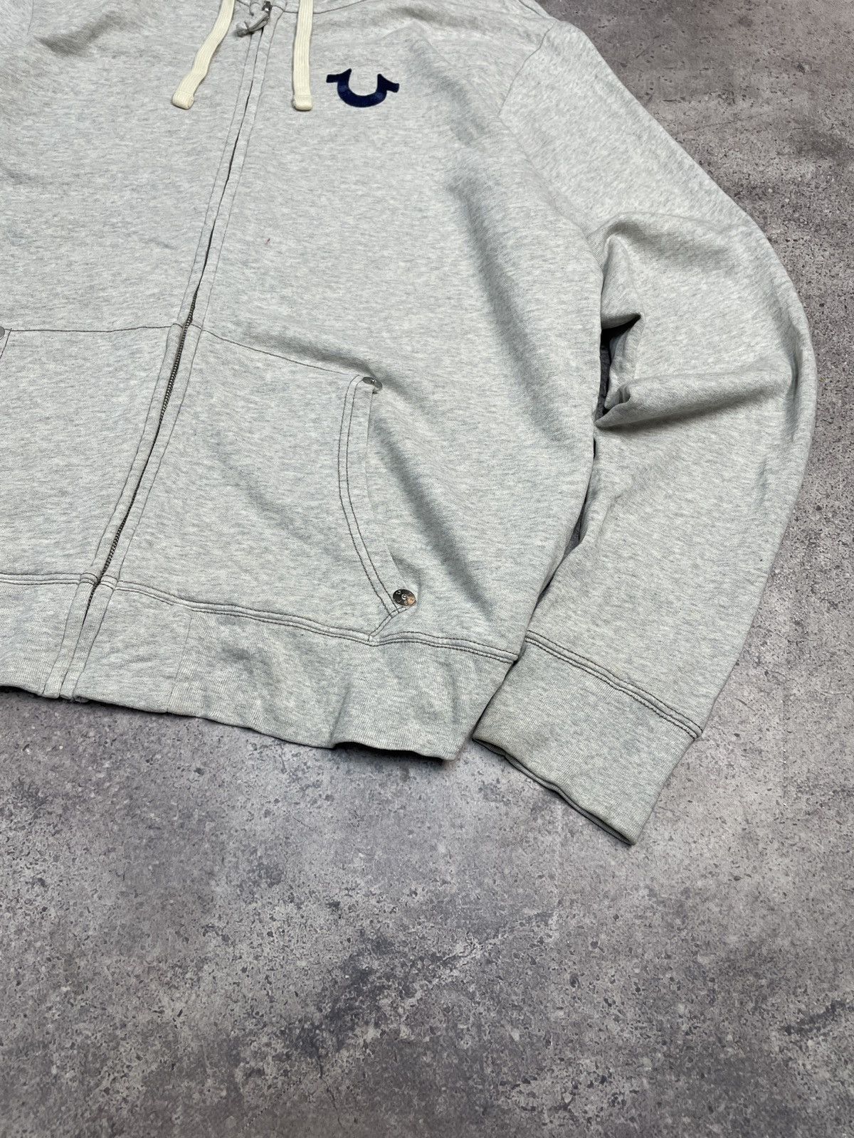 True Religion Vintage True Religion Y2K Avantgarde Zip Hoodie Size US XXL / EU 58 / 5 - 6 Thumbnail