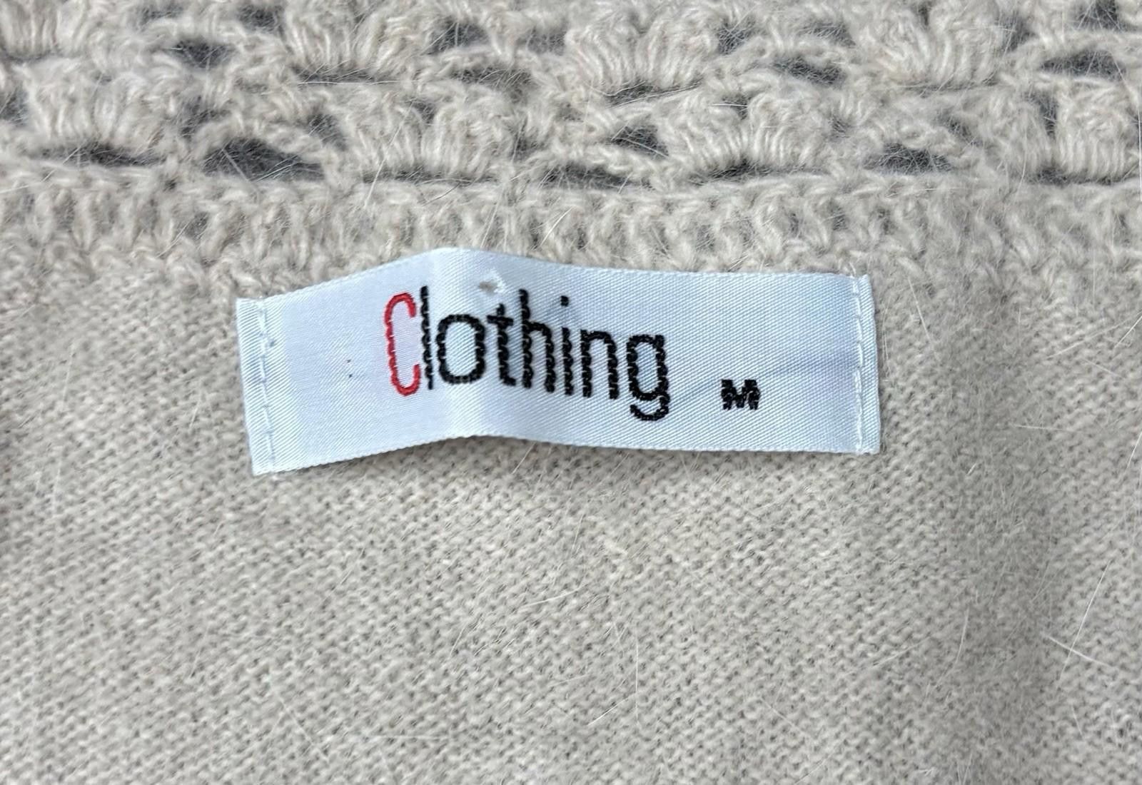 The Unbranded Brand VTG Wool Angora Top Women's Small Embroidered Short Sleeve Size S / US 4 / IT 40 - 9 Thumbnail