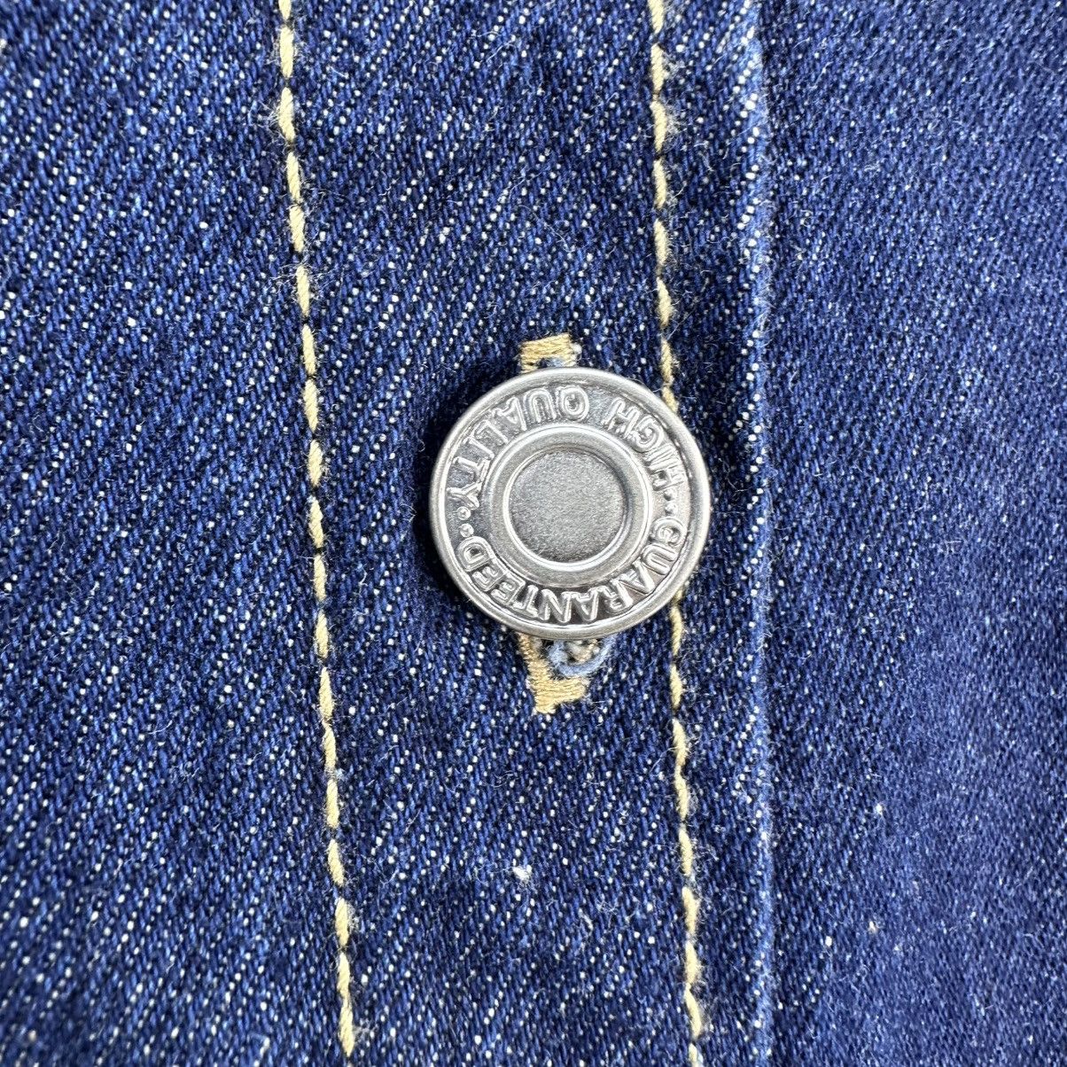 Vintage Vintage Flannel 15oz Denim Jacket can be a Vest Size US L / EU 52-54 / 3 - 13 Thumbnail