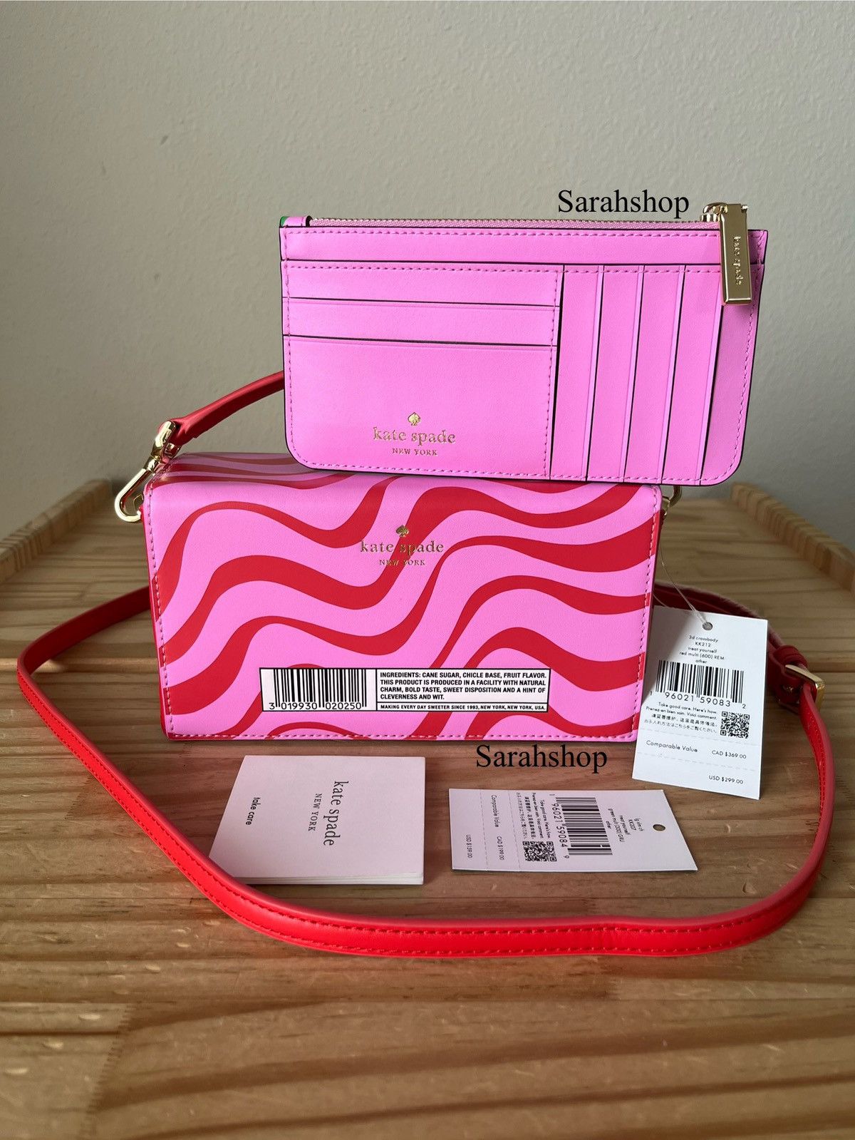 Kate Spade Kate Spade Bubble Gum 3D Crossbody Set Size ONE SIZE - 2 Thumbnail