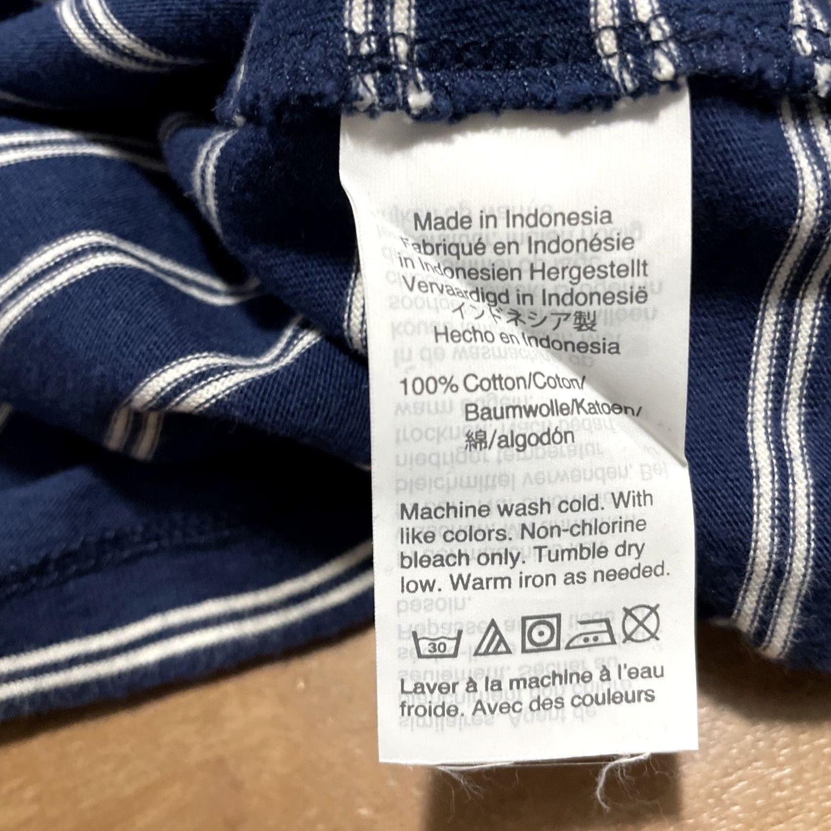 Madewell MADEWELL TEE DRESS WOMEN'S SIZE S BLUE WHITE SHORT SLEEVE RELAXED FIT Size 28" / US 6 / IT 42 - 6 Thumbnail