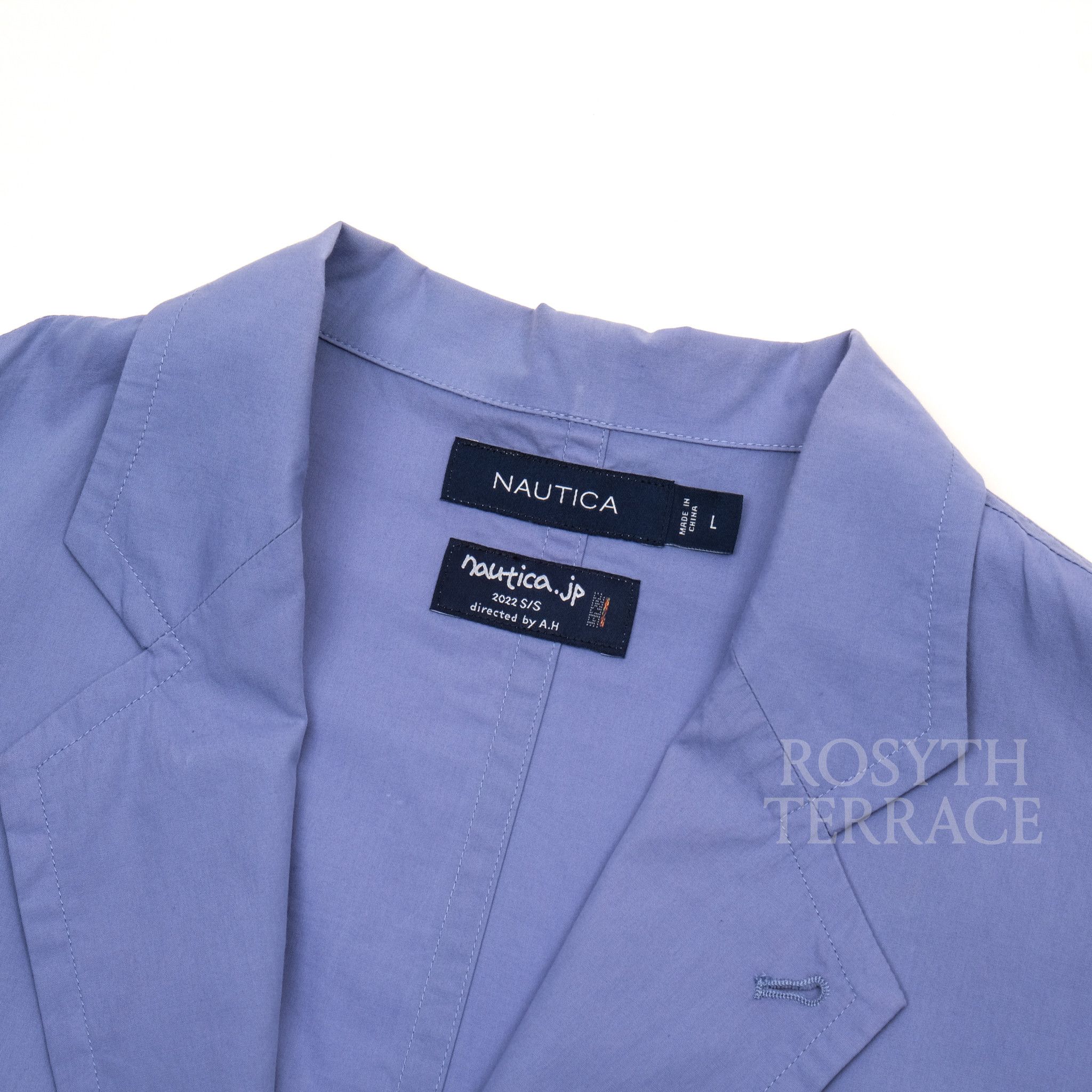 Nautica 【NAUTICA JAPAN x ADULT ORIENTED ROBES / BROAD SHIRT JACKET】 Size US L / EU 52-54 / 3 - 2 Thumbnail