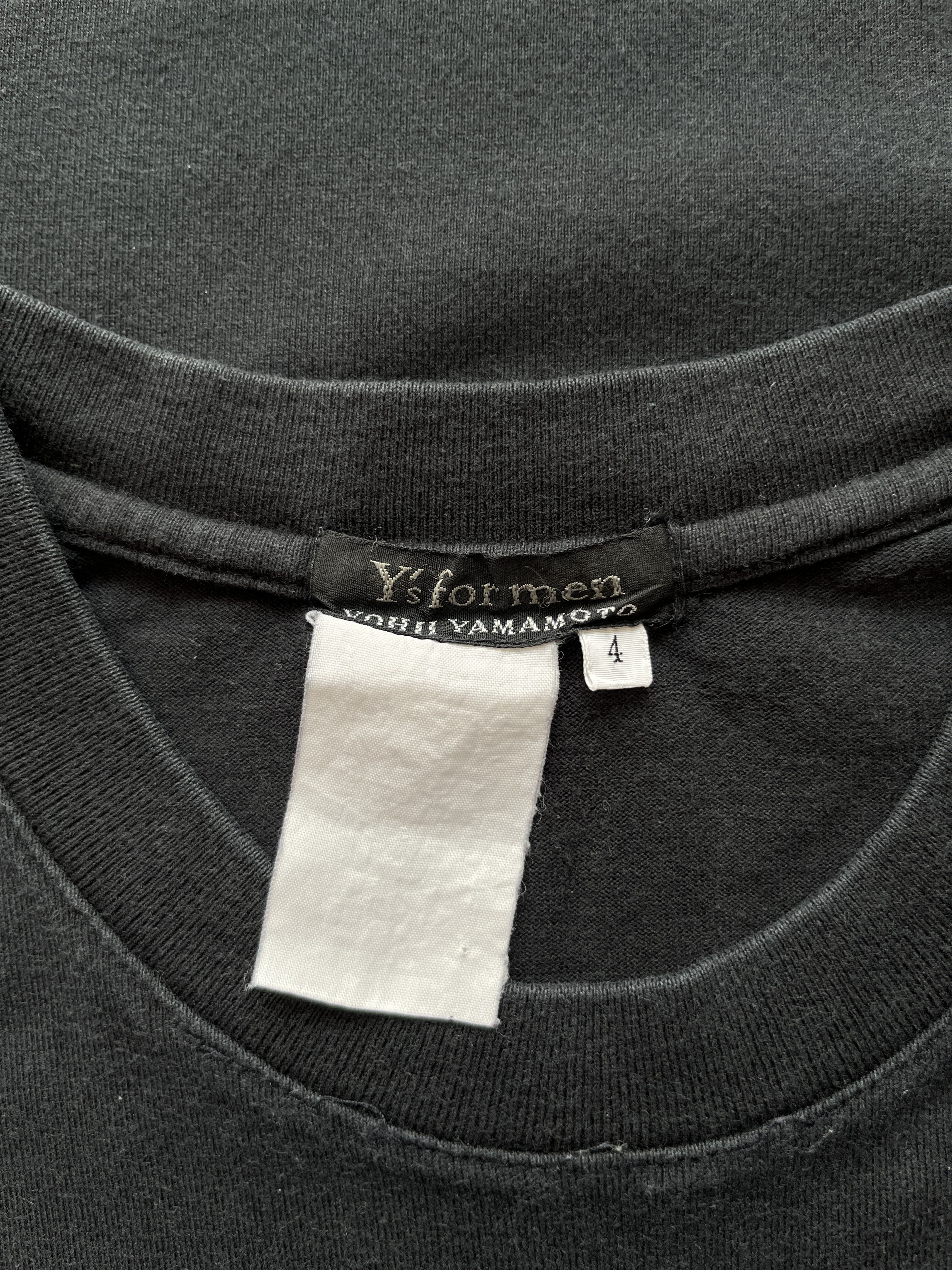 Y's × Yohji Yamamoto ⚡️QUICK SALE⚡️Y's by Yohji Yamamoto YFM Black T-Shirt Size US M / EU 48-50 / 2 - 4 Thumbnail