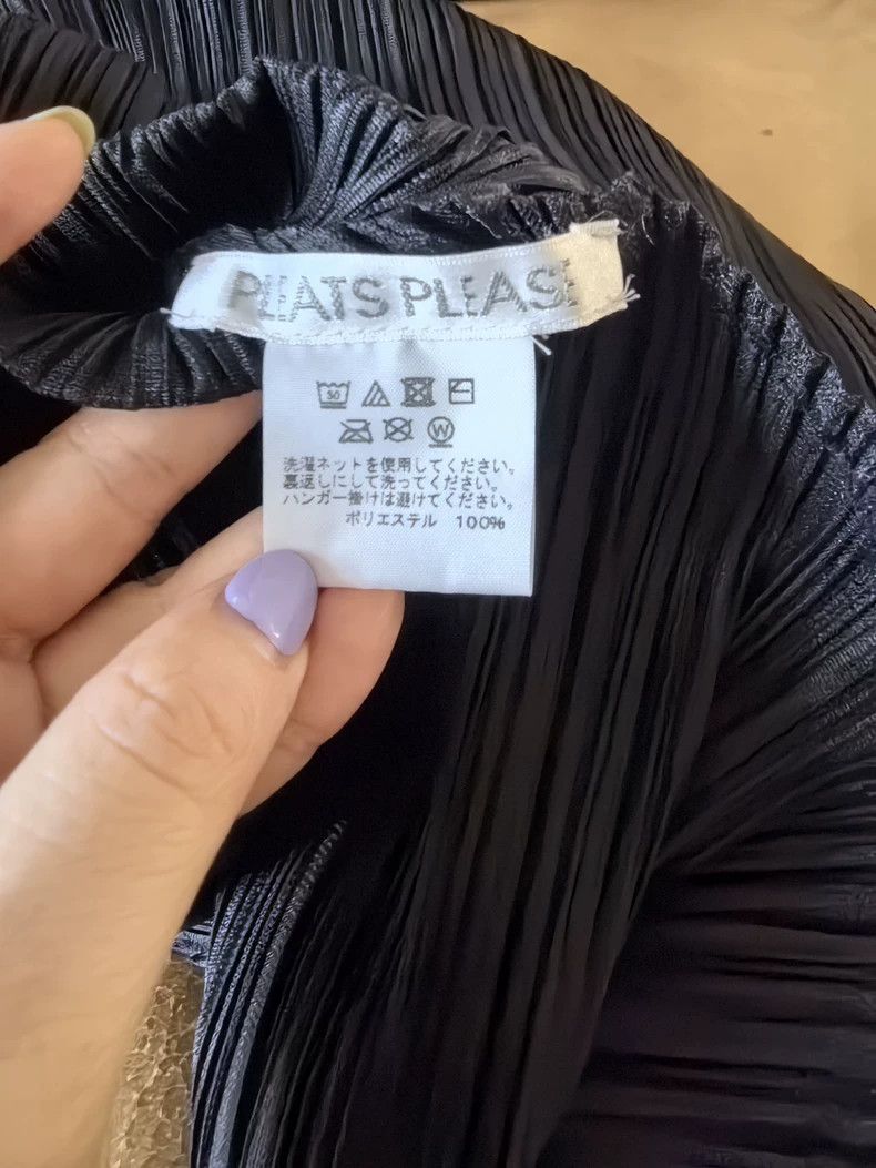 Issey Miyake Issey Miyake size:5 Black pleated dress Size S / US 4 / IT 40 - 3 Thumbnail