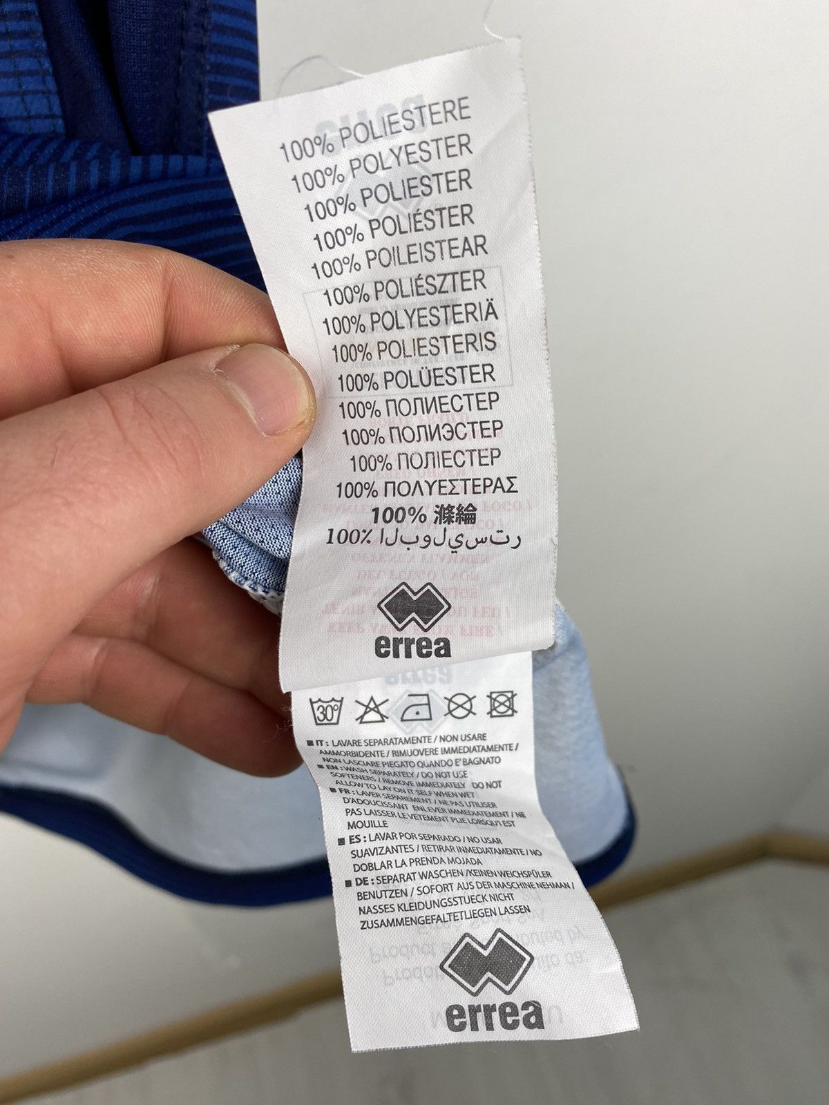 Errea Walsall FC 2018 2019 Errea Football Jersey Shirt PSG Arsenal Size US L / EU 52-54 / 3 - 16 Thumbnail