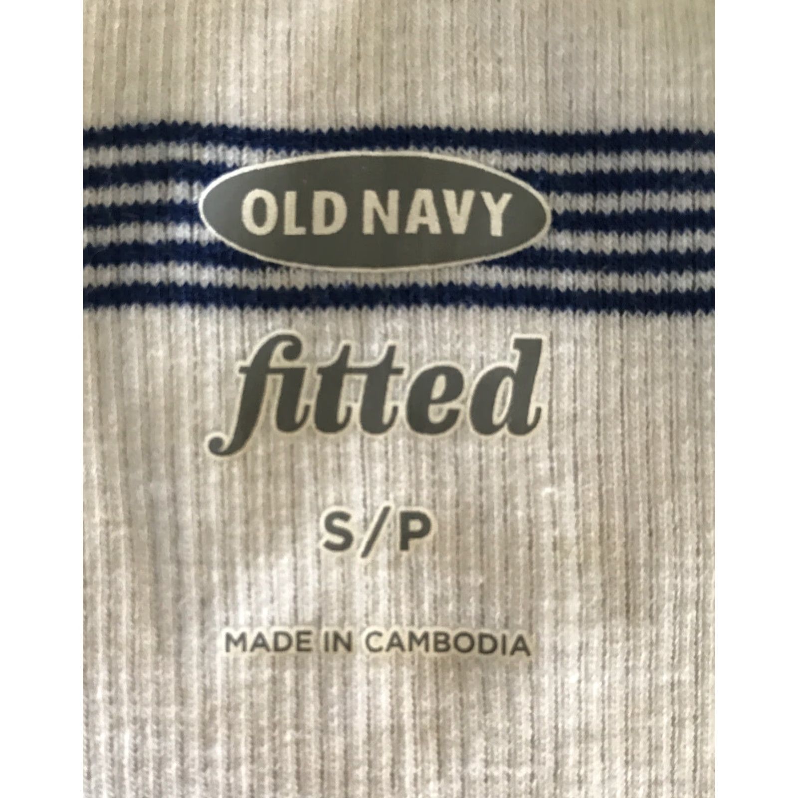 Old Navy VINTAGE? OLD NAVY Women Tank Top S White Blue Stripes NWT 303 Size S / US 4 / IT 40 - 3 Thumbnail