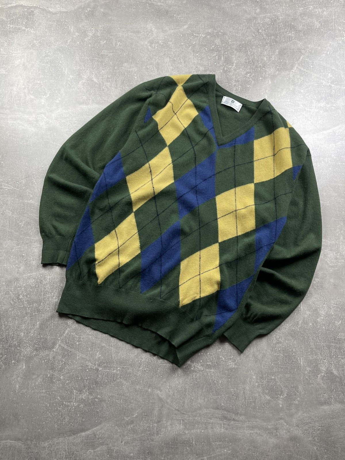 Ballantyne Vintage Ballantyne Argyle Sweater Super Geelong Lambswool Size US M / EU 48-50 / 2 - 1 Thumbnail