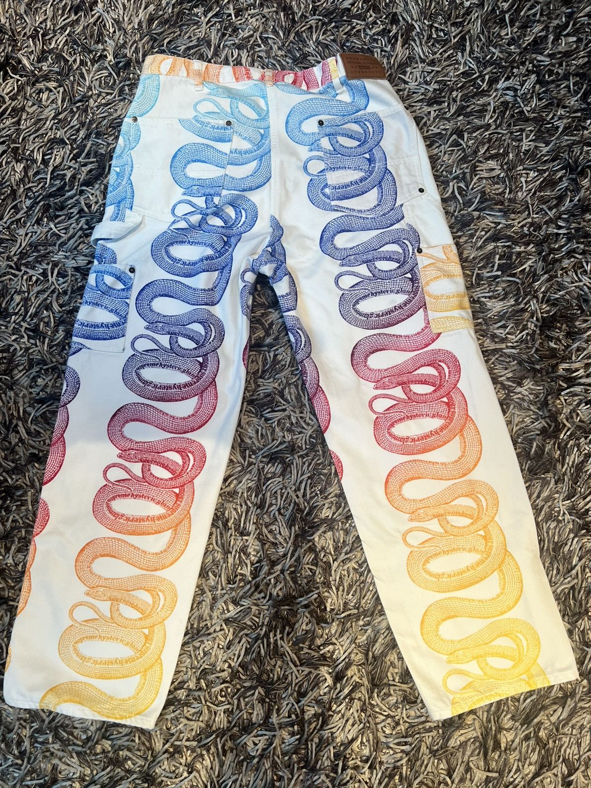 Hysteric Glamour × Supreme Supreme x Hysteric Glamour Snake Double Knee Pant SS21 Size US 32 / EU 48 - 2 Thumbnail