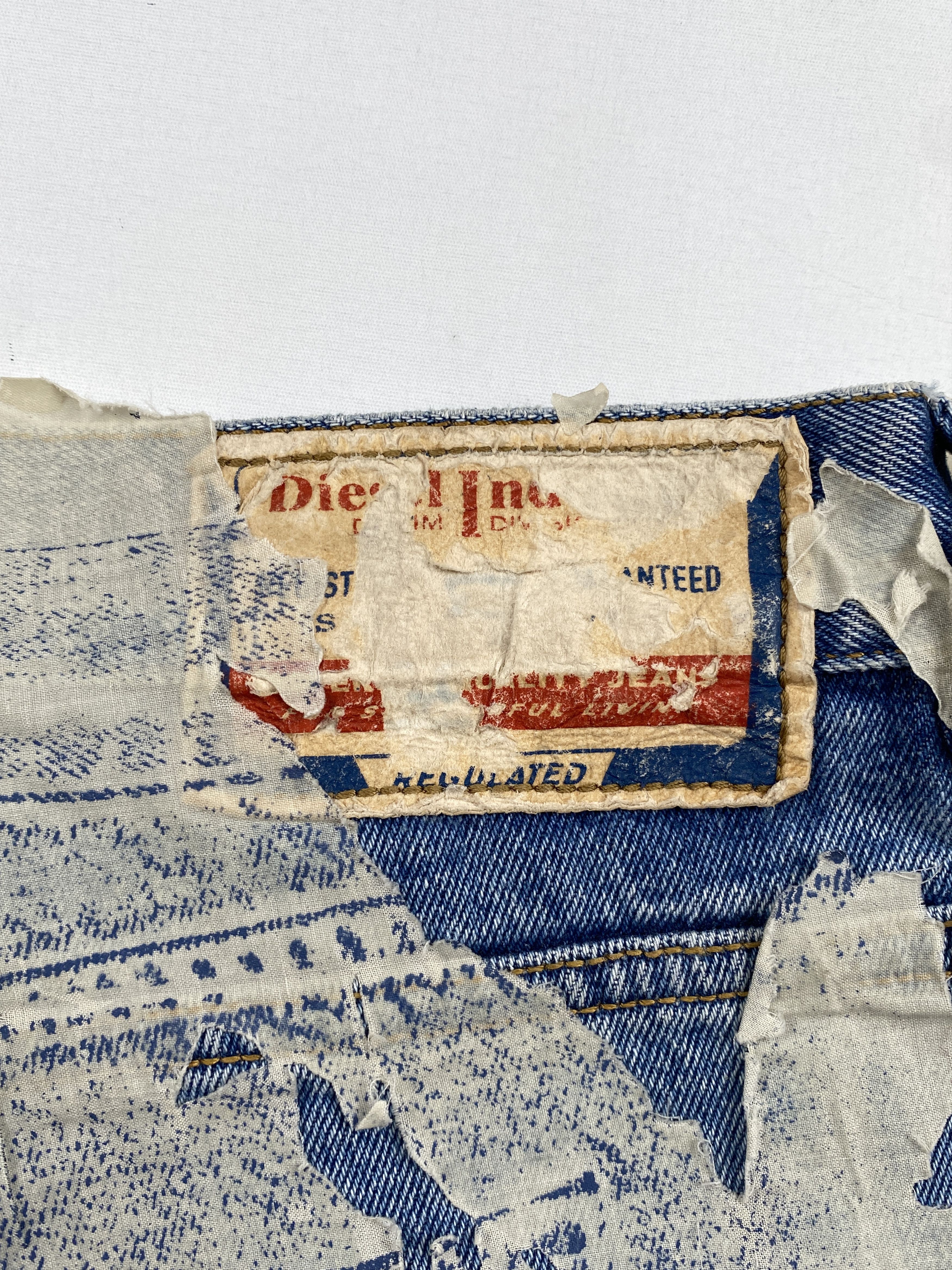 Diesel 2010 5 Pocket Denim Jeans Size US 35 - 13 Thumbnail