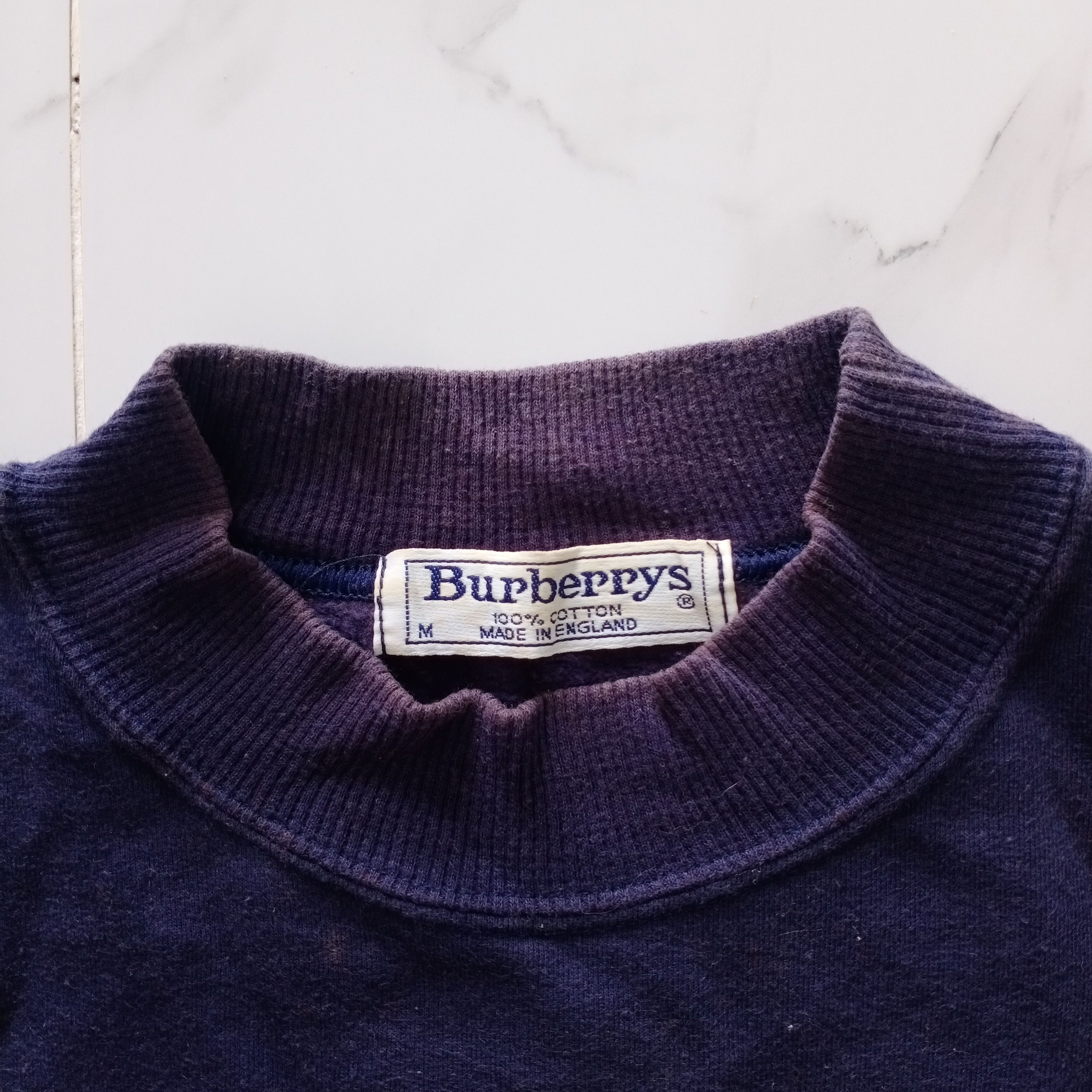 Burberry Vintage 80s 90s Burberrys Prorsum Embroidered Logo England Size US M / EU 48-50 / 2 - 4 Thumbnail