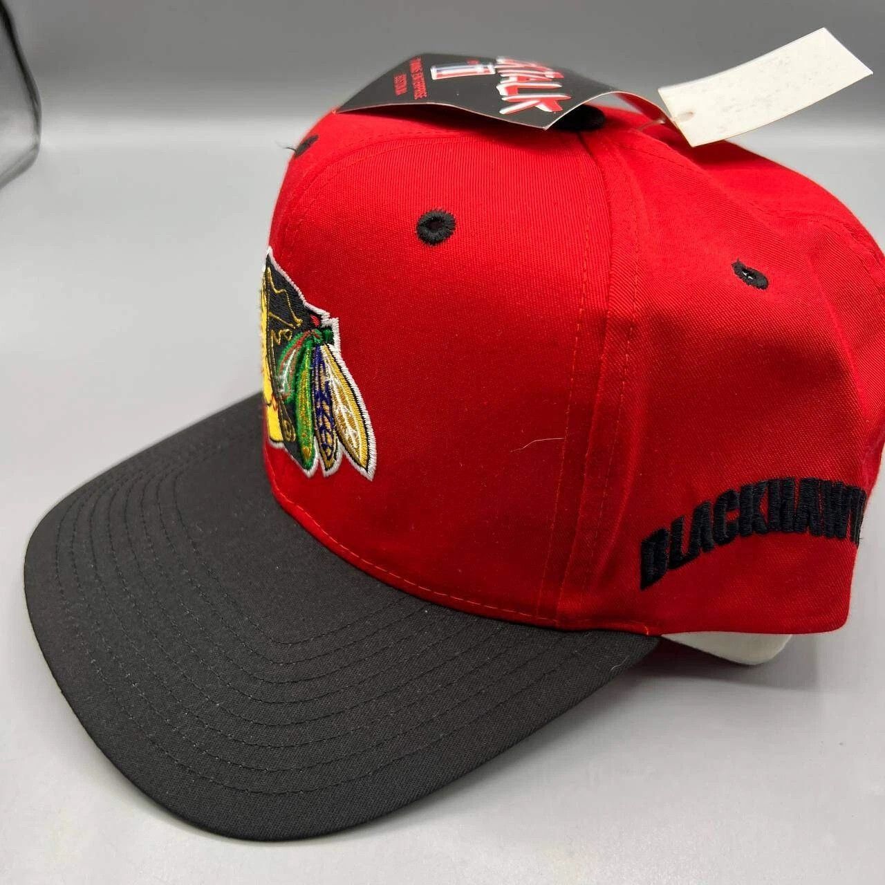Twins Enterprise Inc. × Vintage Chicago Blackhawks Hat Men Twins Enterprise NHL Snap Back Size ONE SIZE - 3 Thumbnail