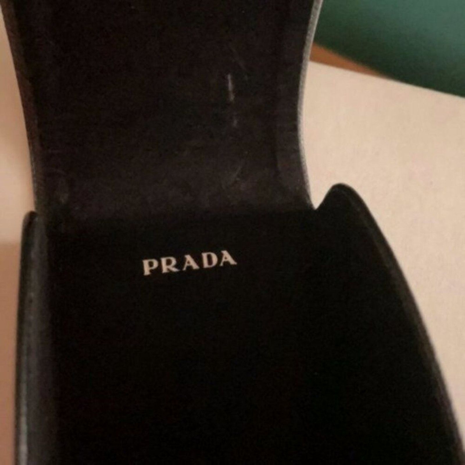 Prada Prada 61mm Oval Sunglasses Black Size ONE SIZE - 4 Thumbnail