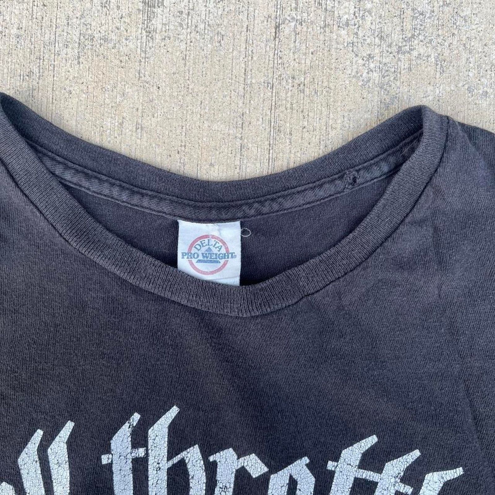Delta Vintage Full Throttle Skeleton Horns Graphic Tour Concert T Size US L / EU 52-54 / 3 - 3 Thumbnail