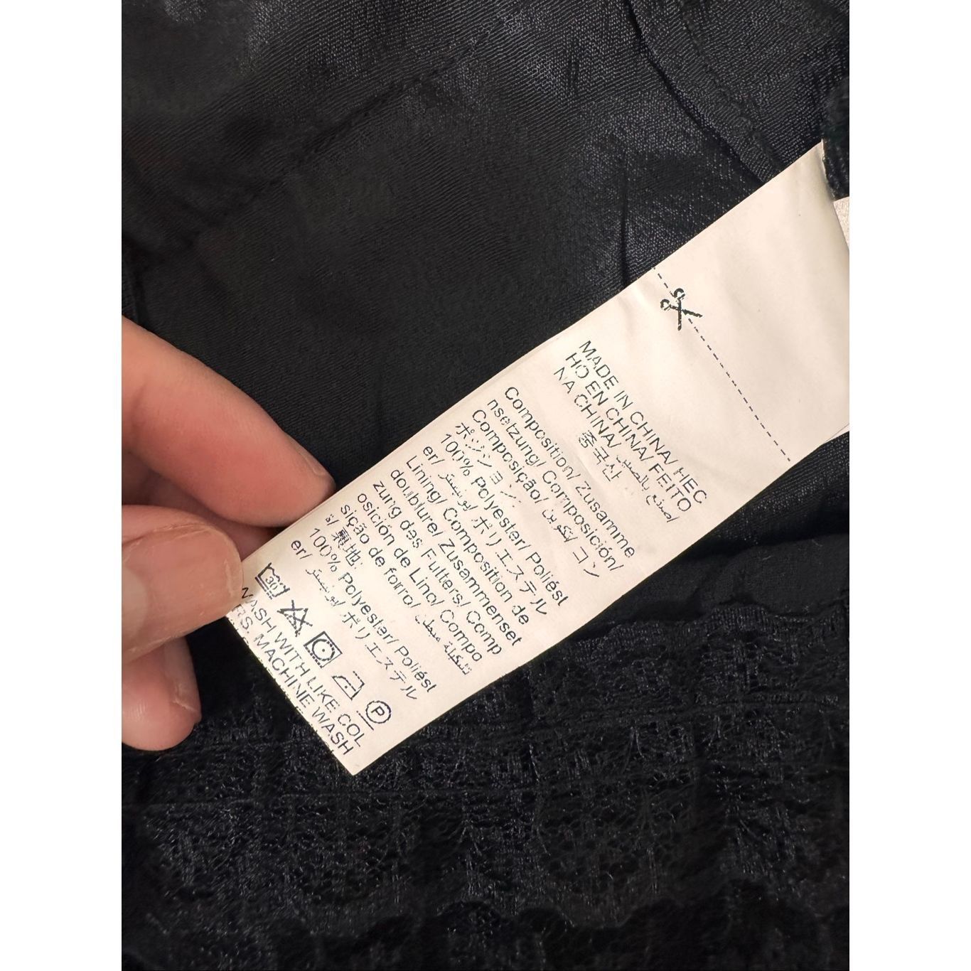 Other Musera Black Ruffle Lace Shorts XS – Layered Mini Shorts, St Size 25" / US 0 / IT 36 - 5 Thumbnail