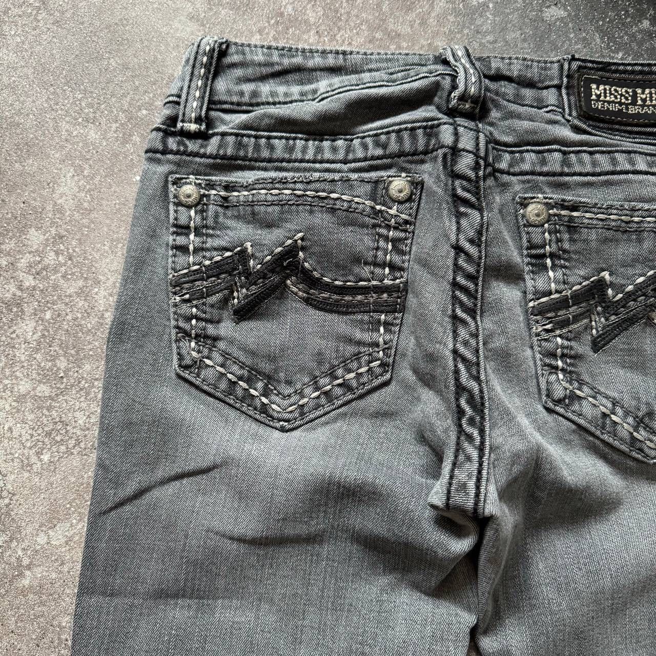 Japanese Brand × Miss Me × Vintage Miss Me Vintage Y2K Gothic Washed Skinny Jeans Size 28" / US 6 / IT 42 - 5 Thumbnail