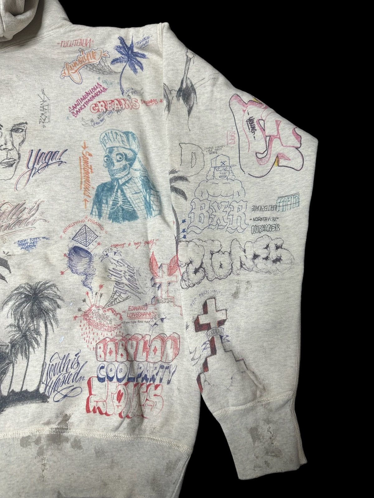 Saint Michael Saint Mxxxxxx LA Hoodie Size US L / EU 52-54 / 3 - 9 Thumbnail