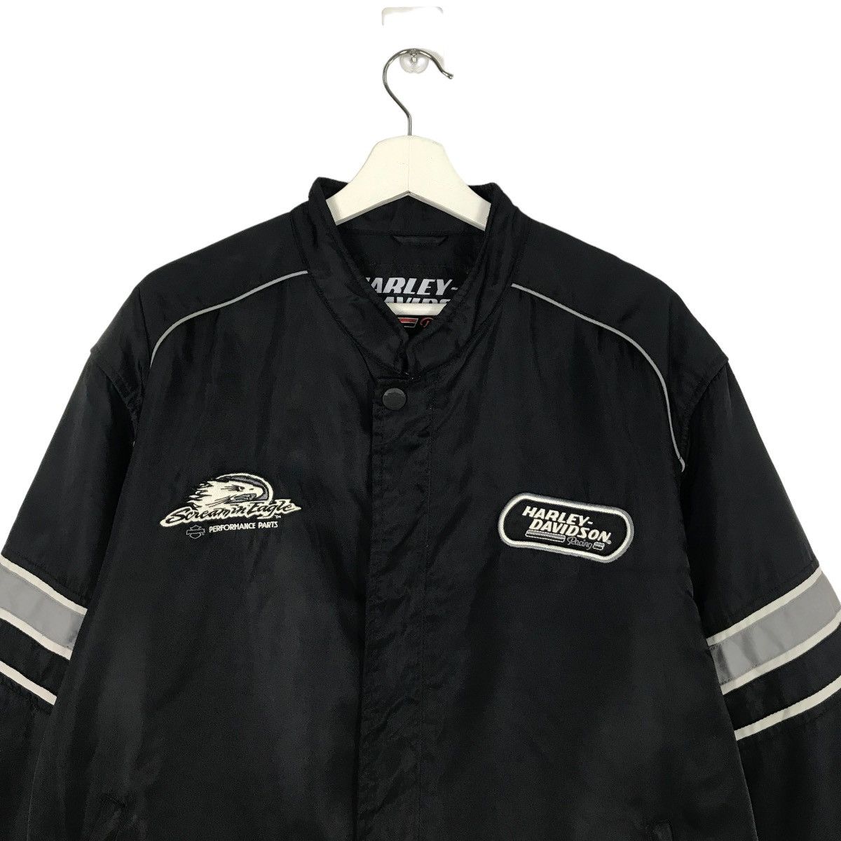 Harley Davidson 💥 HARLEY DAVIDSON RACING JACKET Size US XL / EU 56 / 4 - 4 Thumbnail