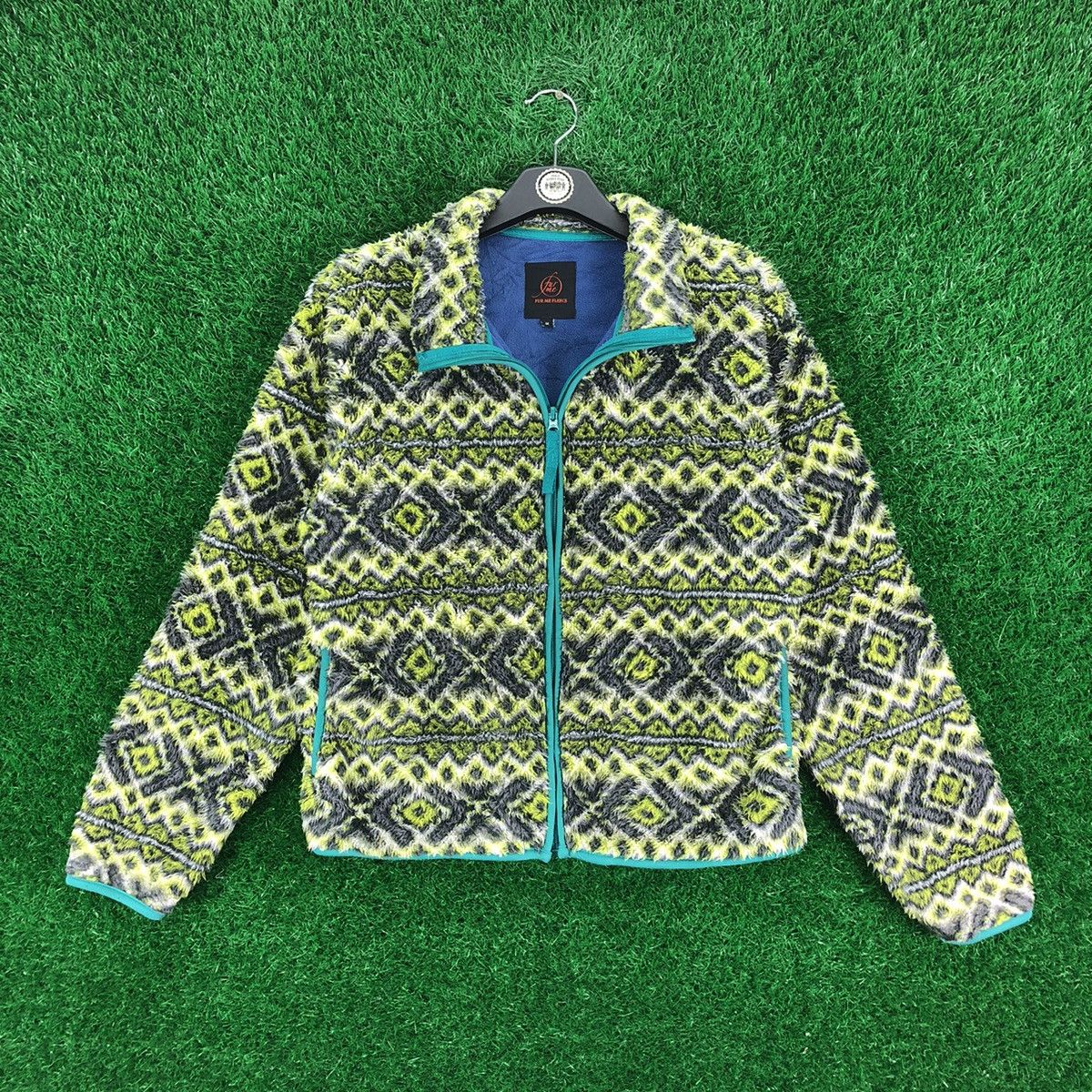 Fur Fleece Zipper Jacket Navajo by Fur Me Fleece