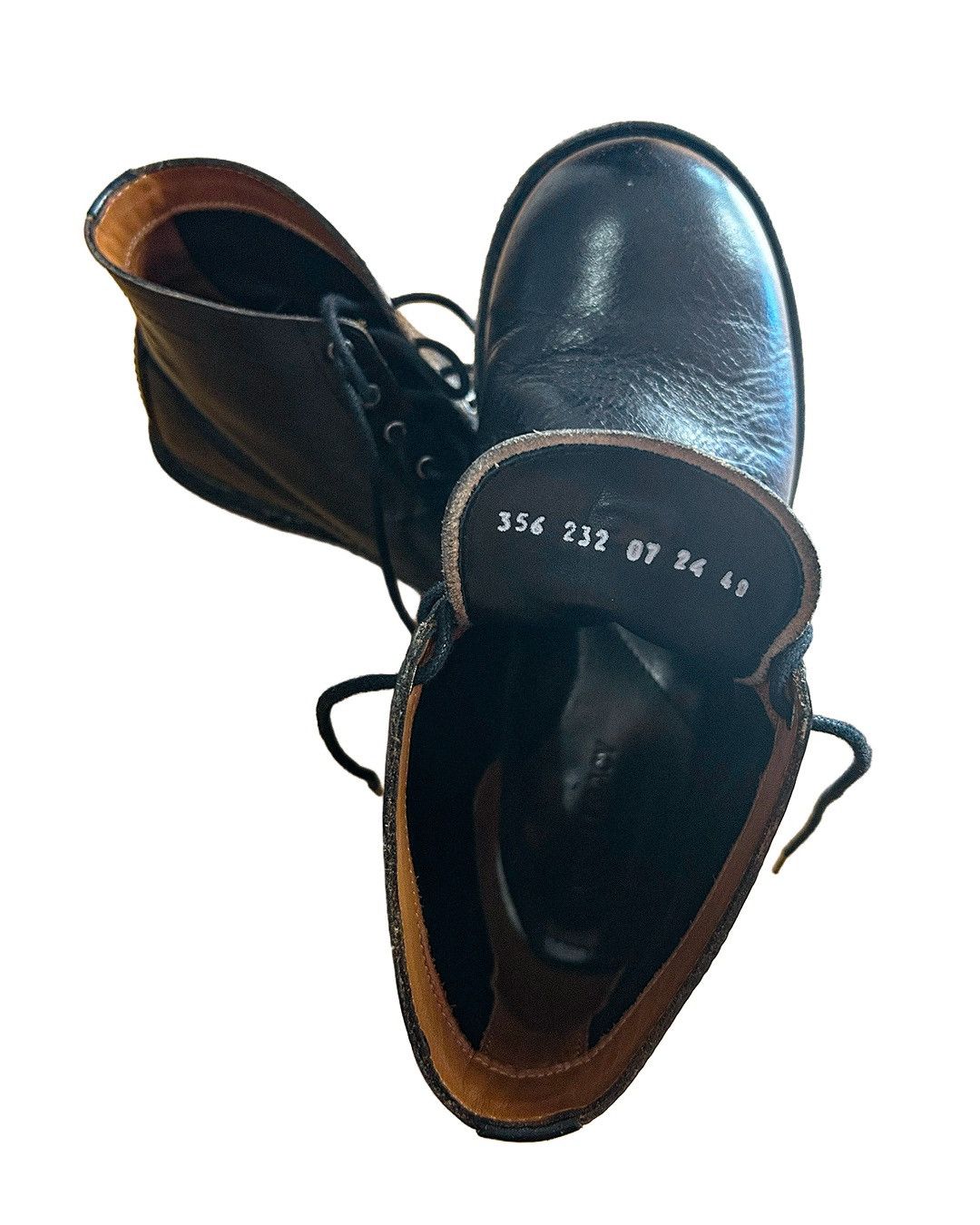 Our Legacy Our legacy cortege leather boots in black Size US 7 / EU 40 - 3 Thumbnail