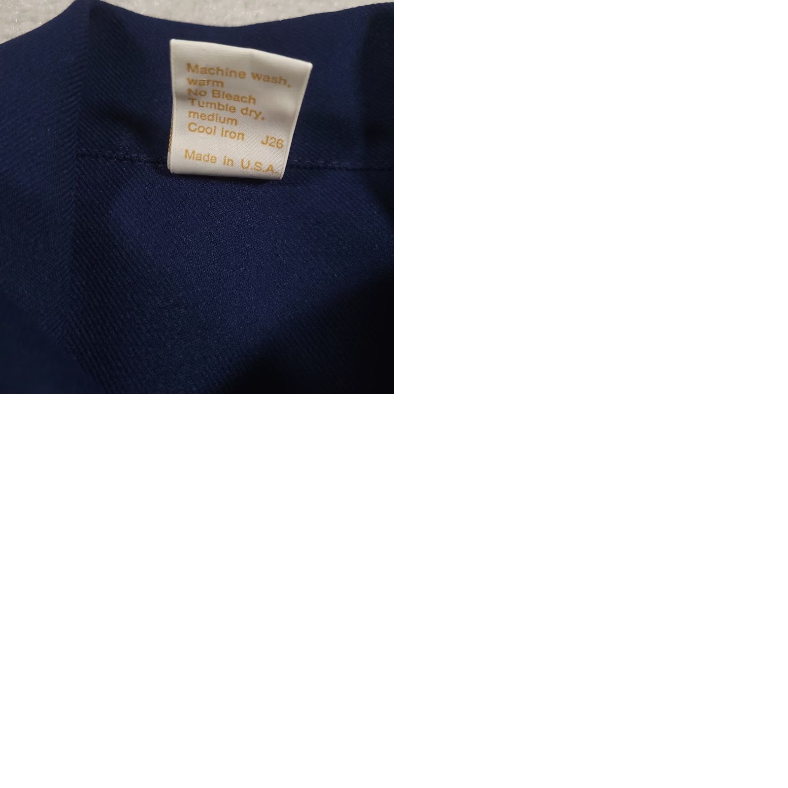 Jantzen VINTAGE Jantzen Top Shirt Womens 12 Blue Button Up Short Sleeve 70s Size XL / US 12-14 / IT 48-50 - 9 Thumbnail