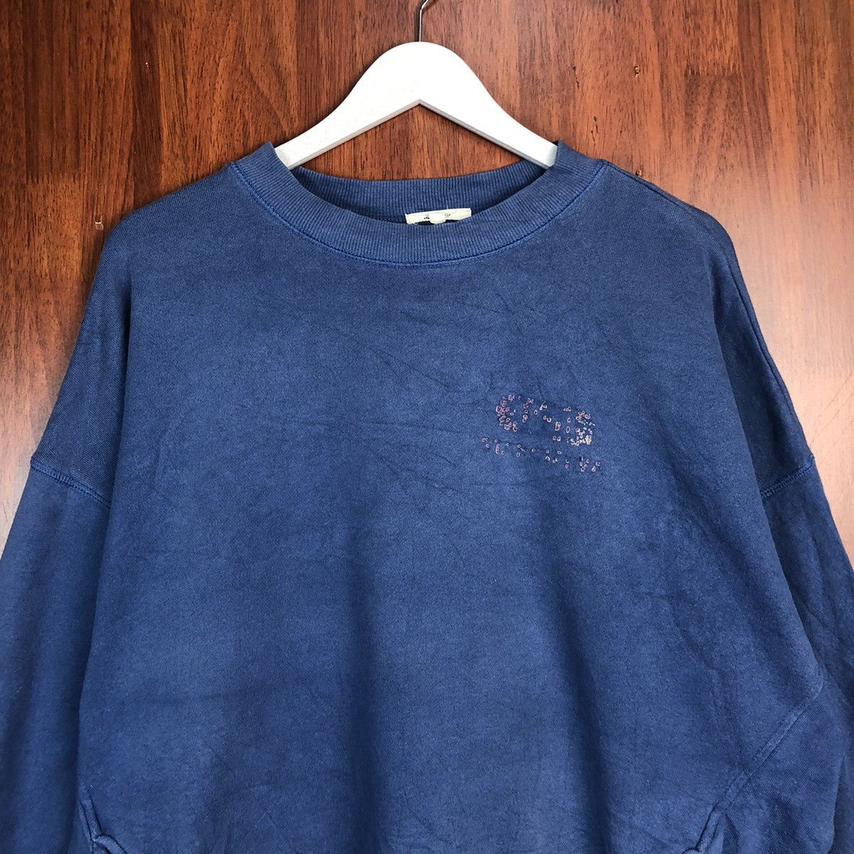 Japanese Brand Roanoke Studio Clip Blue vintage Sweatshirt #7530 Size US M / EU 48-50 / 2 - 6 Thumbnail
