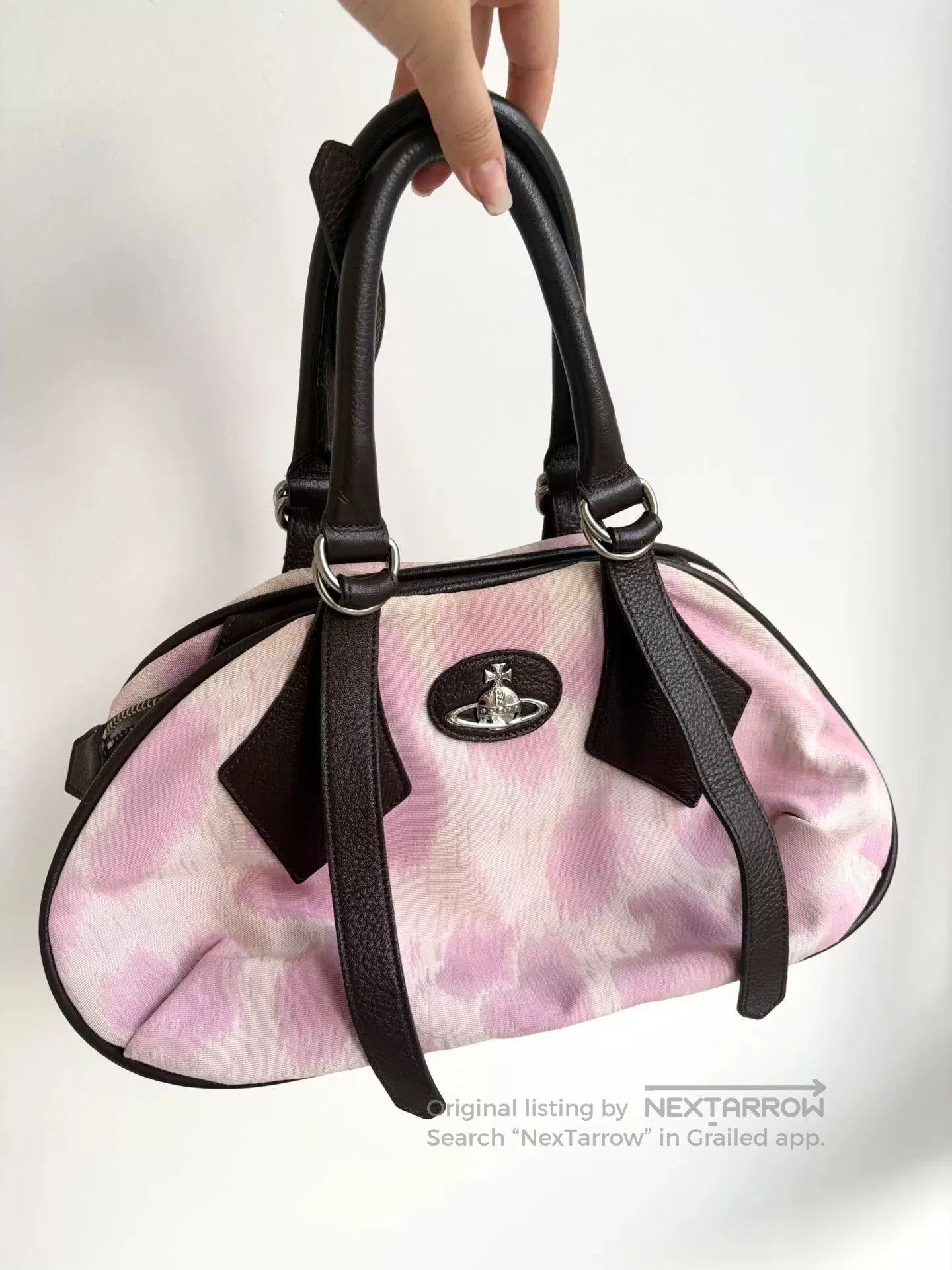 Vivienne Westwood vivienne westwood pink leopard print handbag. Size ONE SIZE - 1 Thumbnail