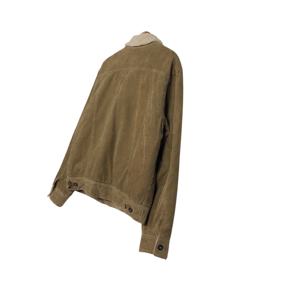 Japanese Brand 📌Vtg Trucker Biker Corduroy Jacket GU Blanket Issey Miyake Size US L / EU 52-54 / 3 - 12 Thumbnail