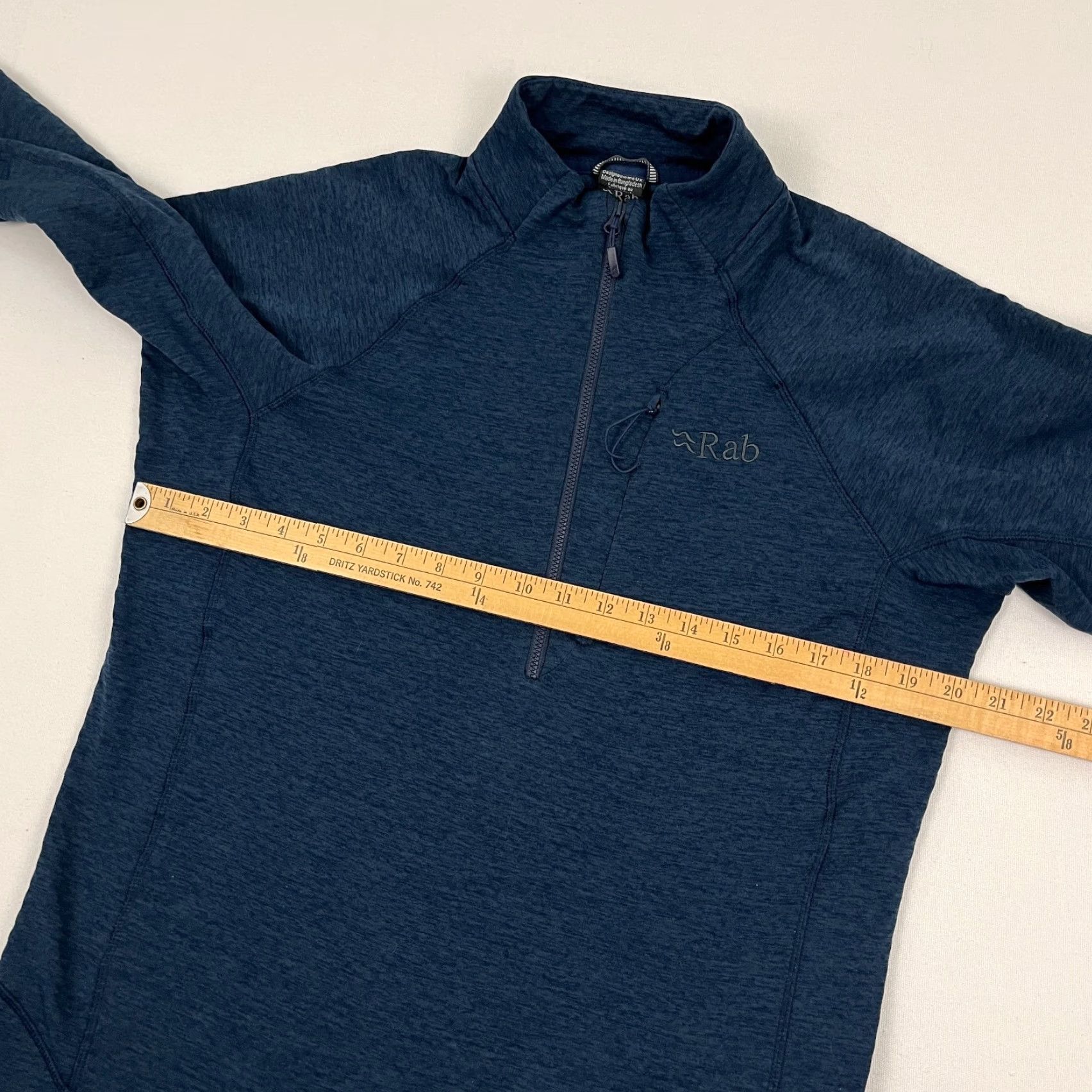 Rab RAB Nexus Pull On Pullover Women M Blue 1/2 Zip Thermic Fleece Base Layer Hiking Size M / US 6-8 / IT 42-44 - 6 Thumbnail