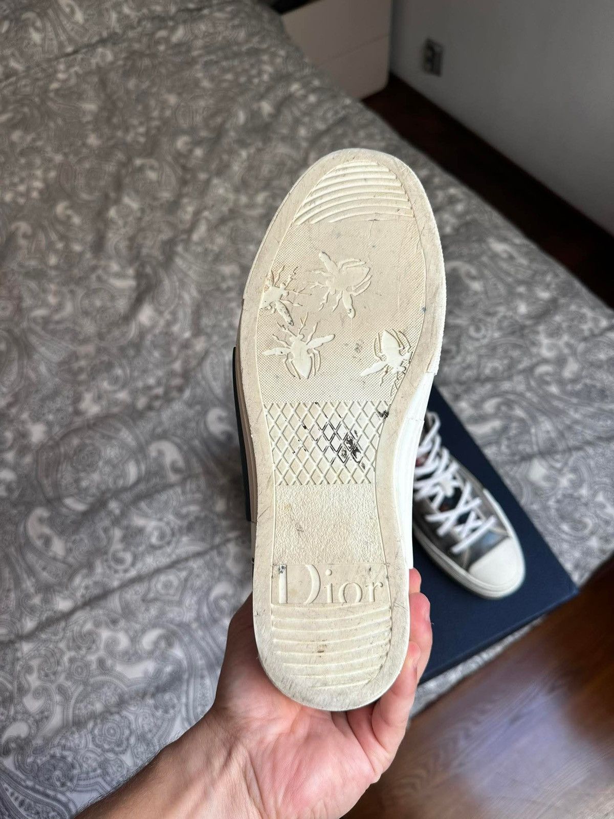 Dior Dior B23 High-Top Sneaker Size US 7 / EU 40 - 8 Thumbnail