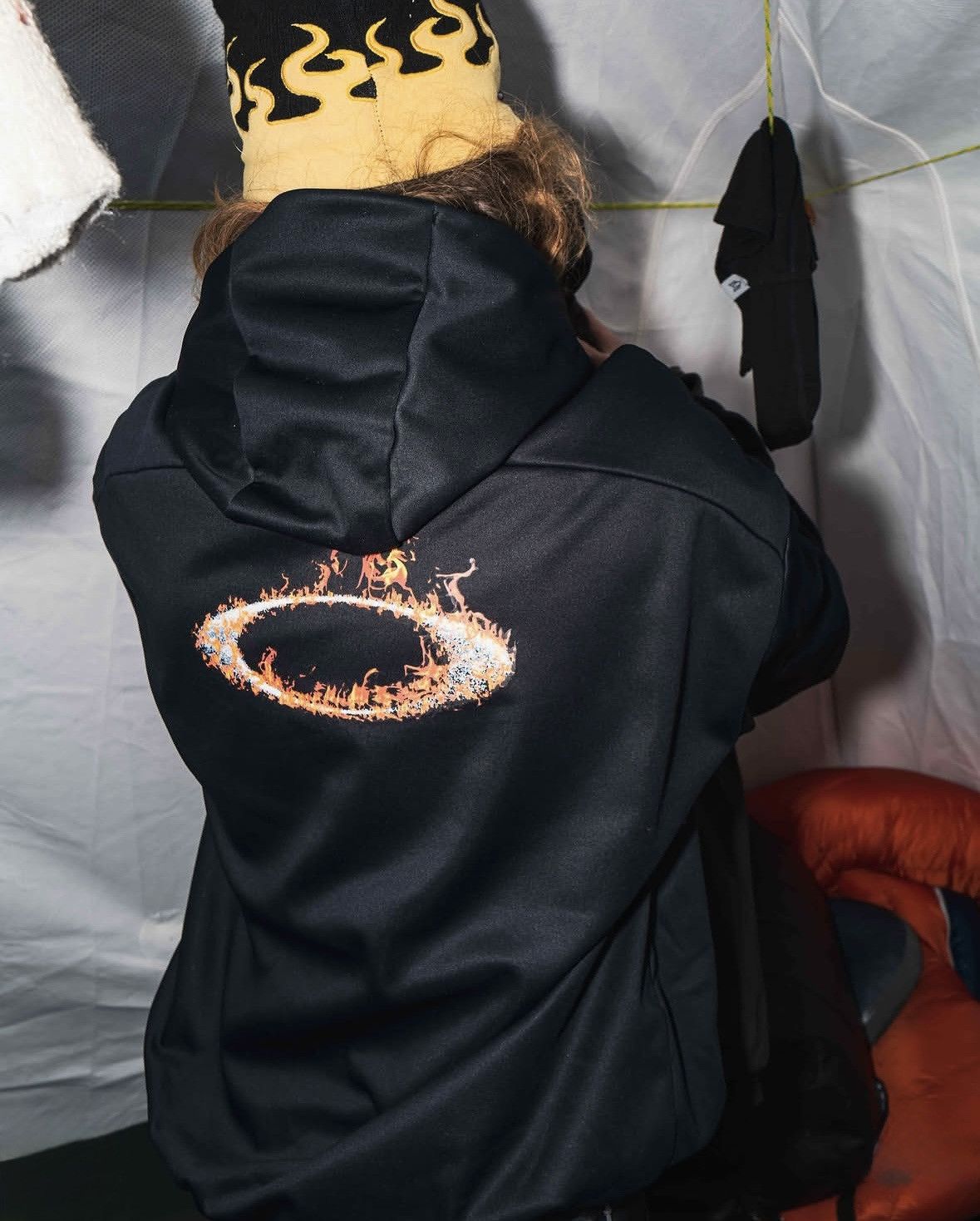 Oakley Oakley Solar Rail Softshell Hoodie Jacket Black Baggy Fit Size US L / EU 52-54 / 3 - 2 Thumbnail