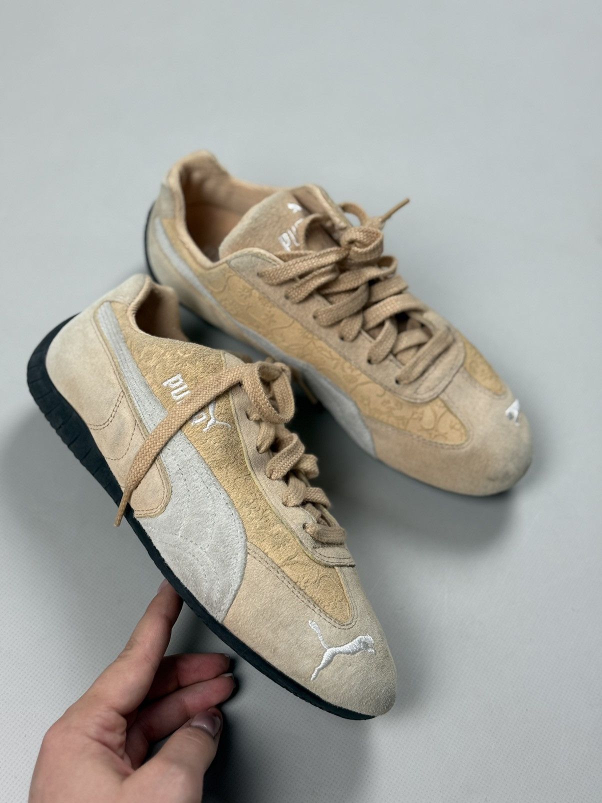 Puma Puma Speedcat Vintage Ladies Suede Low Top Sneakers Shoes Size US 6.5 / IT 36.5 - 9 Thumbnail