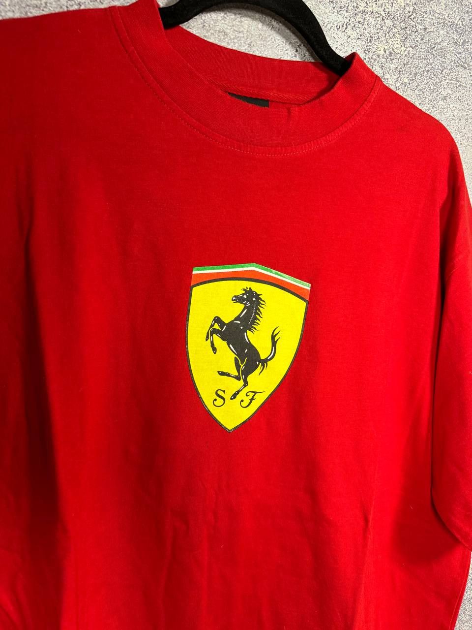 Ferrari Vintage Puma Ferrari Basic Logo Red T-Shirt Licensed XL sz Size US XL / EU 56 / 4 - 6 Thumbnail