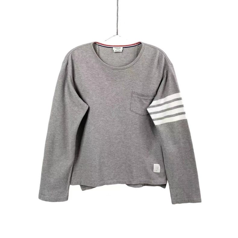 Thom Browne Thom Browne Grey hoodie Size US M / EU 48-50 / 2 - 1 Thumbnail