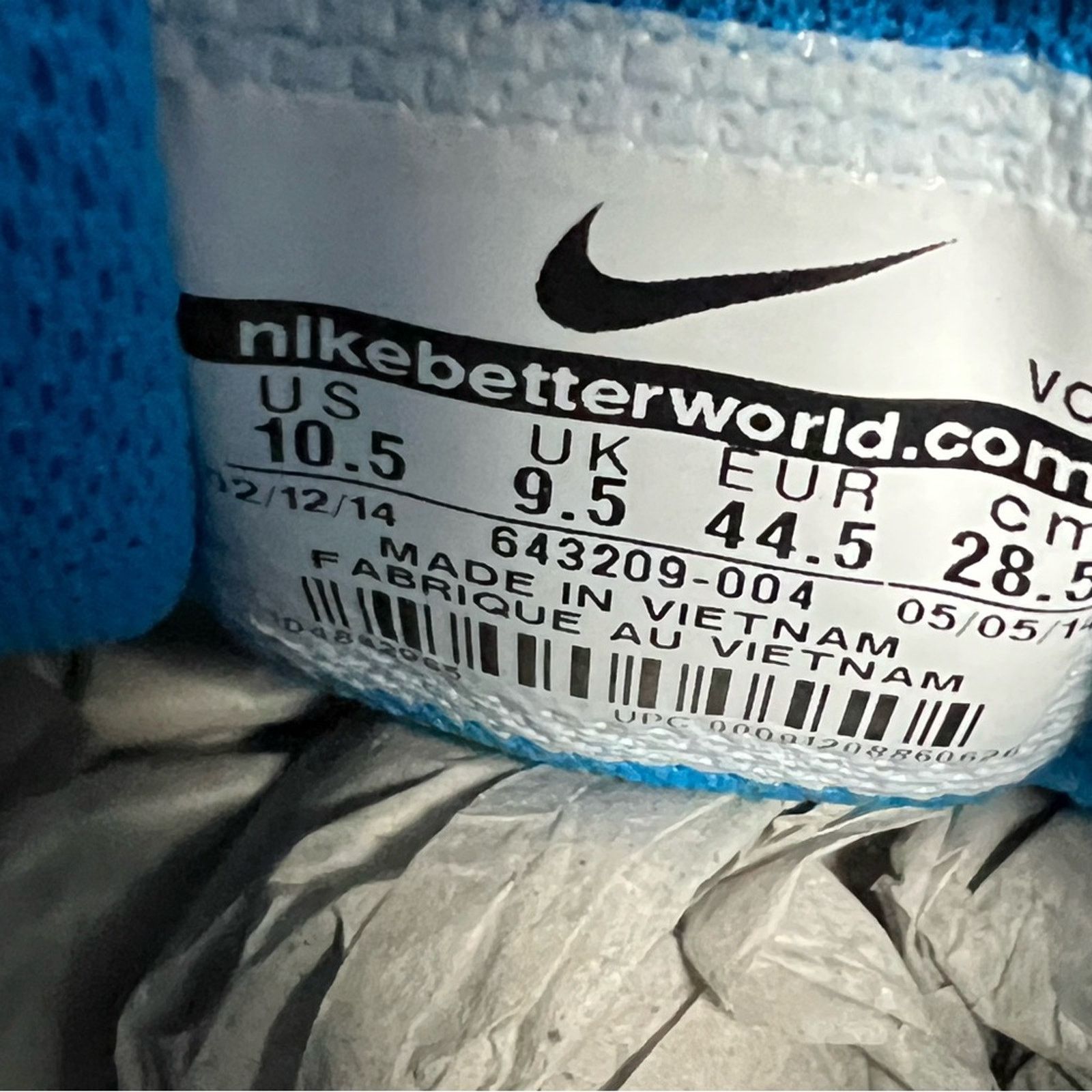Nike NEW NIKE CP Trainer Blue White Training Shoe Men's Size 10.5 Size US 10.5 / EU 43-44 - 8 Thumbnail