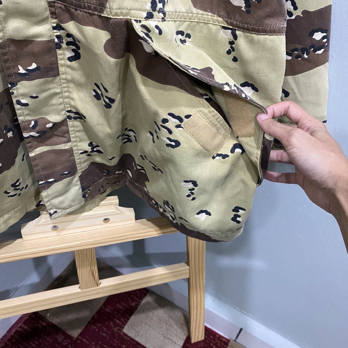 Japanese Brand Jungle Storm Japan Chocolate Chip Desert Camo Hooded Parka L Size US L / EU 52-54 / 3 - 8 Thumbnail
