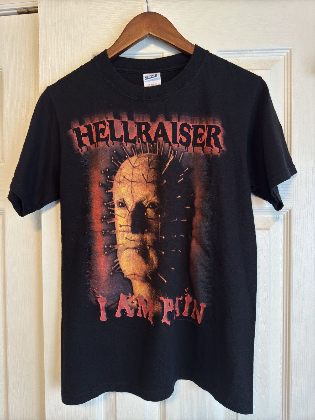 Vintage Vintage Hellraiser I am pain 2002 shirt Size US S / EU 44-46 / 1 - 1 Thumbnail
