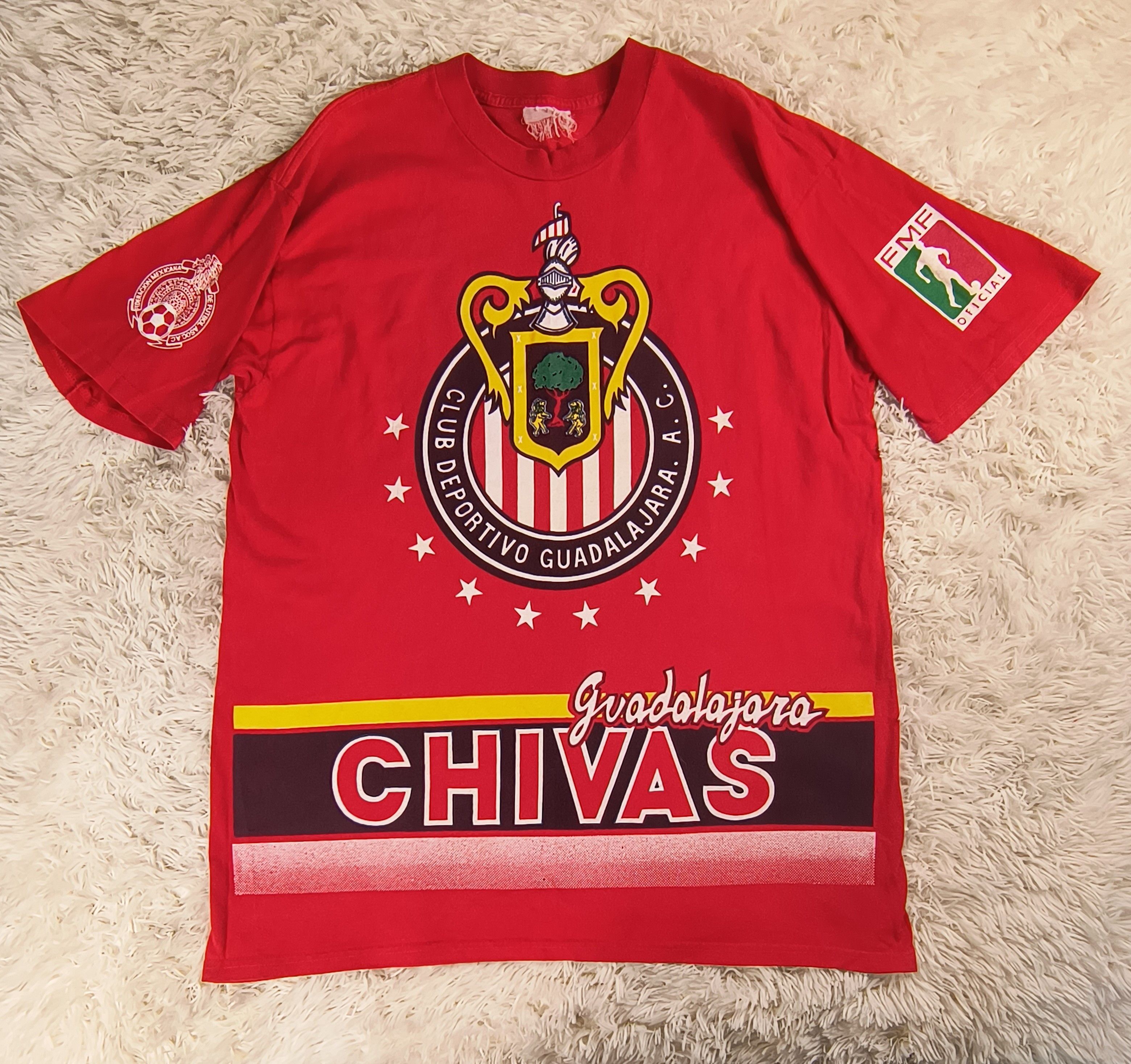 Mexican Threads Vintage Chivas de Guadalajara 90s tee Size US L / EU 52-54 / 3 - 2 Thumbnail