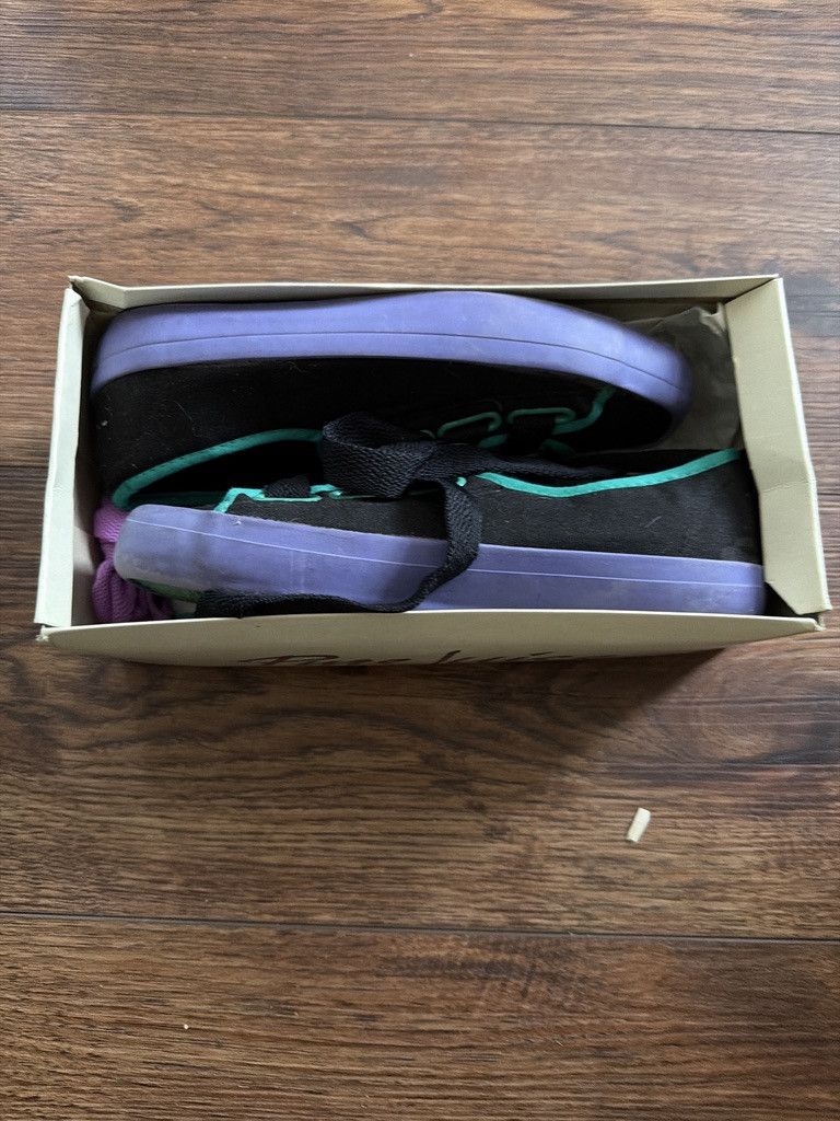 Other Vintage Pure Juice Black/Purple/Teal Canvas Sneakers 6.5M Size US 6.5 / IT 36.5 - 2 Thumbnail