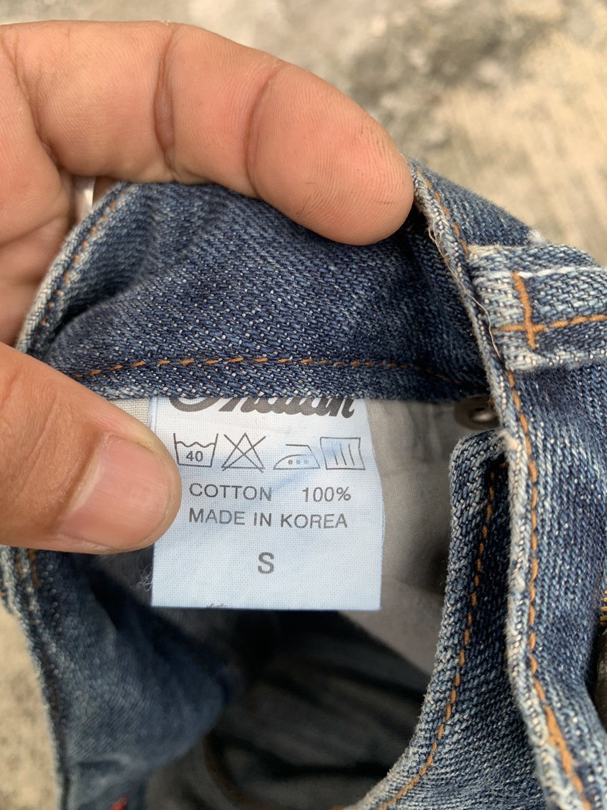 If Six Was Nine × Indian Motorcycle × Le Grande Bleu (L.G.B.) Indian motercycles jeans Size 27" / US 4 / IT 40 - 22 Thumbnail