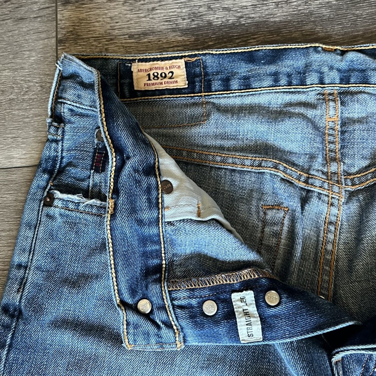 Abercrombie & Fitch Vintage Abercrombie & Fitch Shacker Straight Leg Jeans 32x30 Size US 32 / EU 48 - 12 Thumbnail