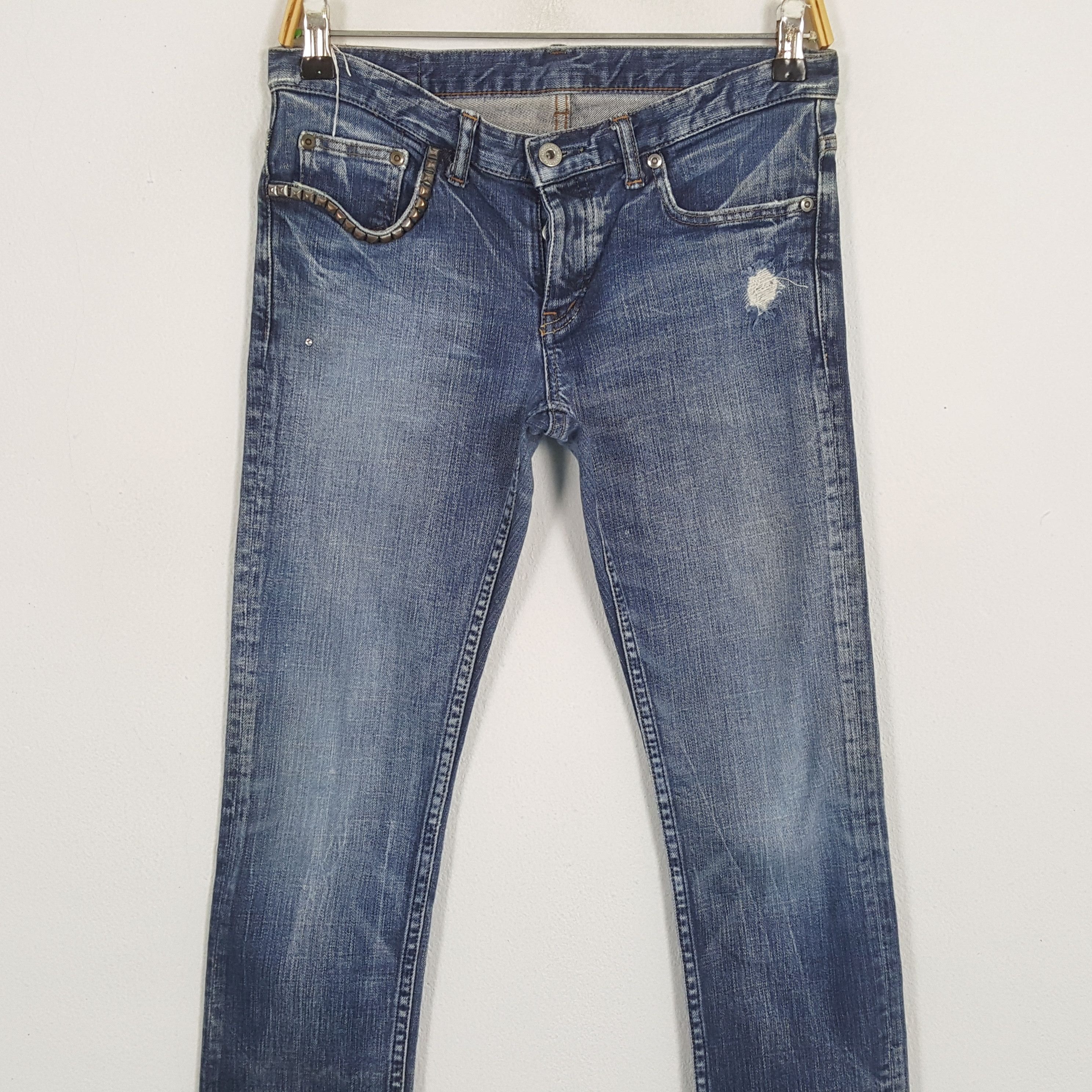 Hysteric Glamour × Japanese Brand × Vintage Vintage HYSTERIC GLAMOUR Japanese Brand Skinny Jeans Size 30" / US 8 / IT 44 - 5 Thumbnail